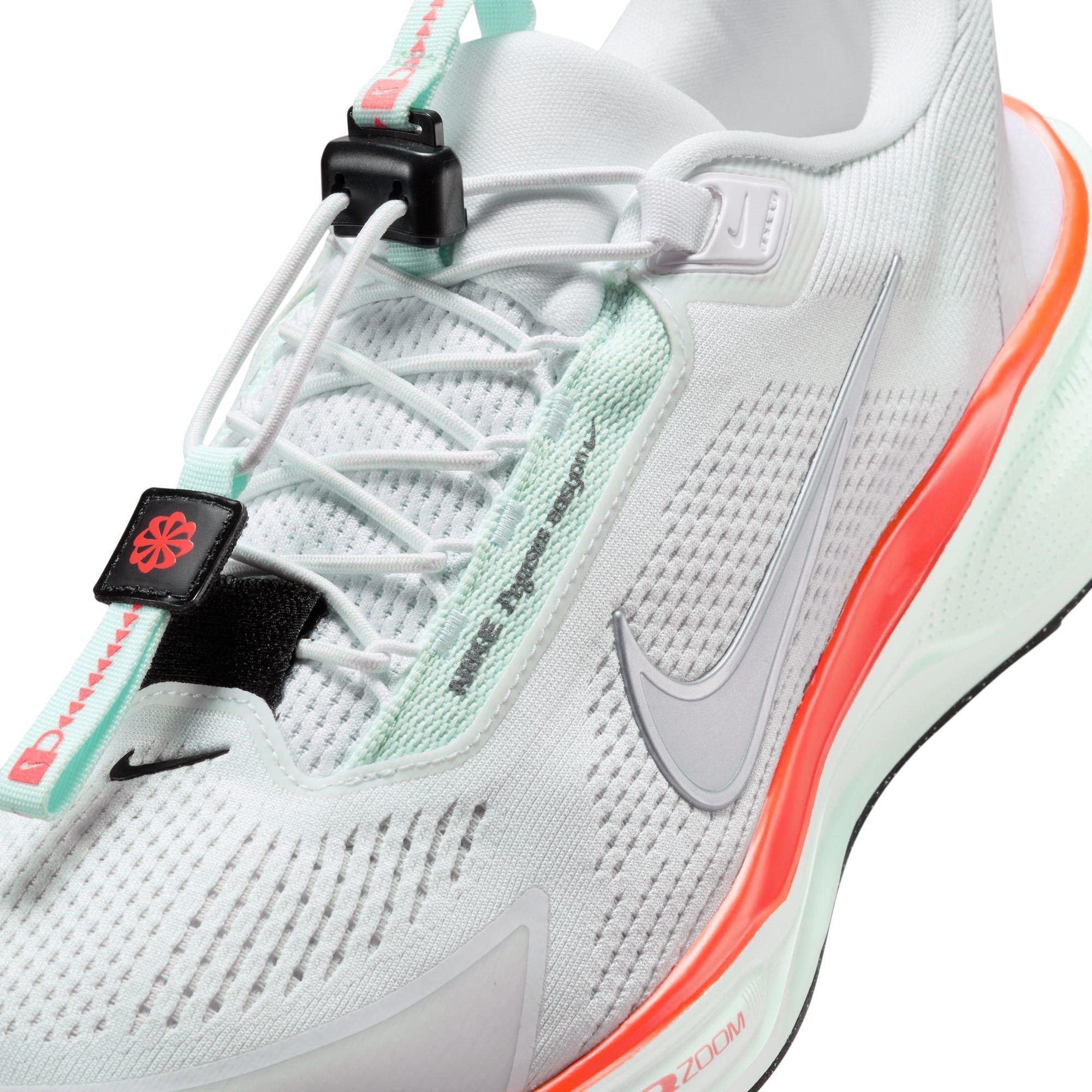 Wht/Mtl Silv - Nike - Pegasus Easyon Road Running Shoes Mens - 7