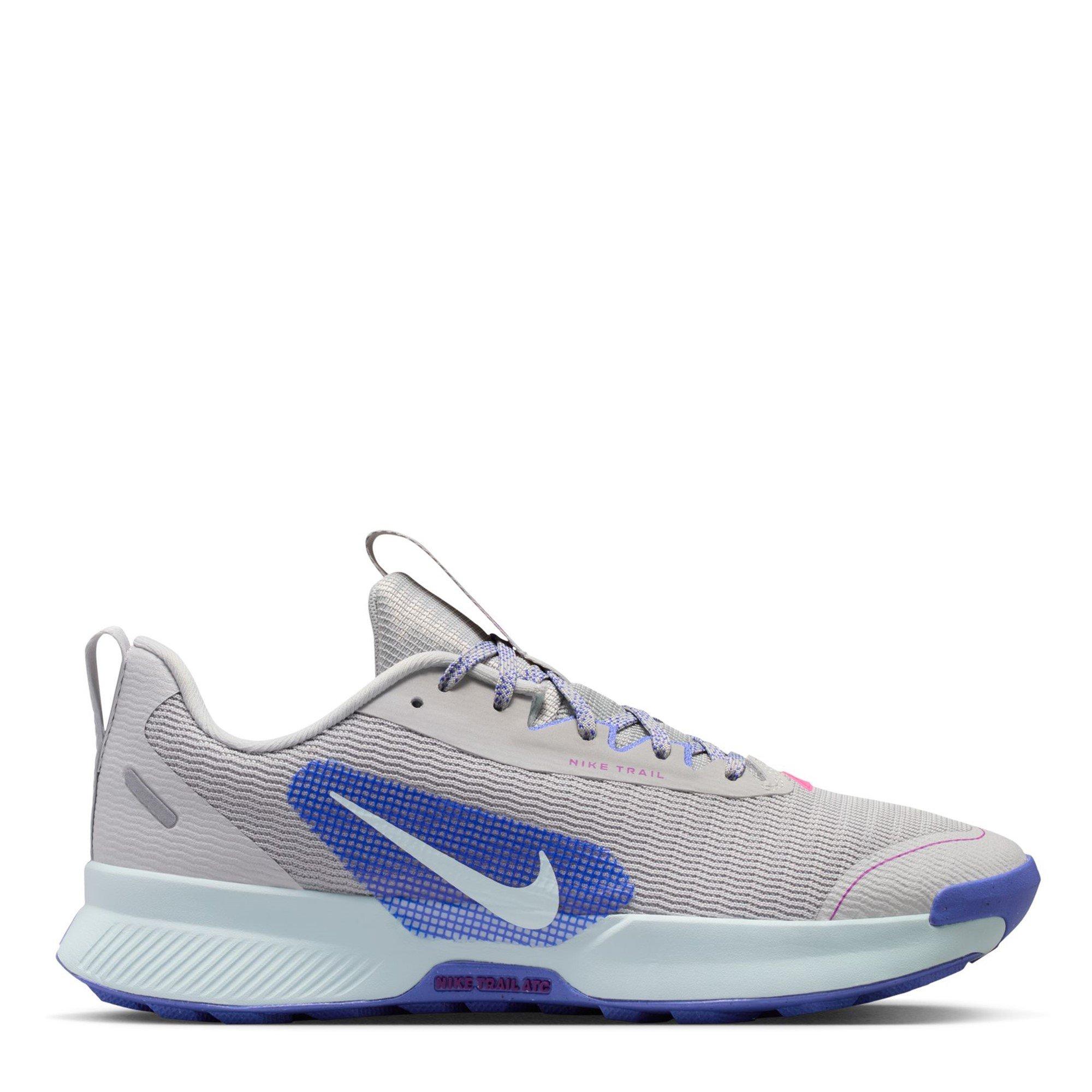 Siva/Plava - Nike - Juniper Trail 3 Running Trainers Womens - 1