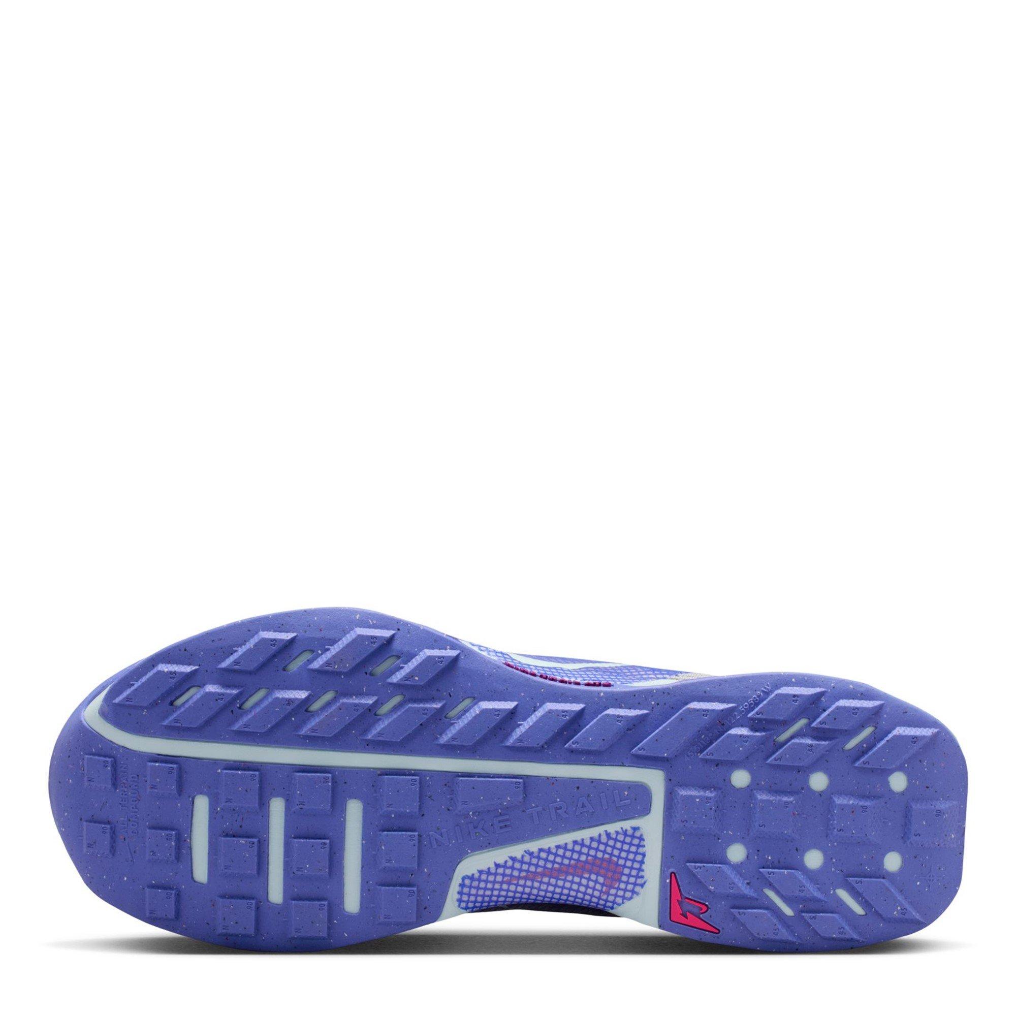 Grijs/Blauw - Nike - Juniper Trail 3 Running Trainers Womens - 3