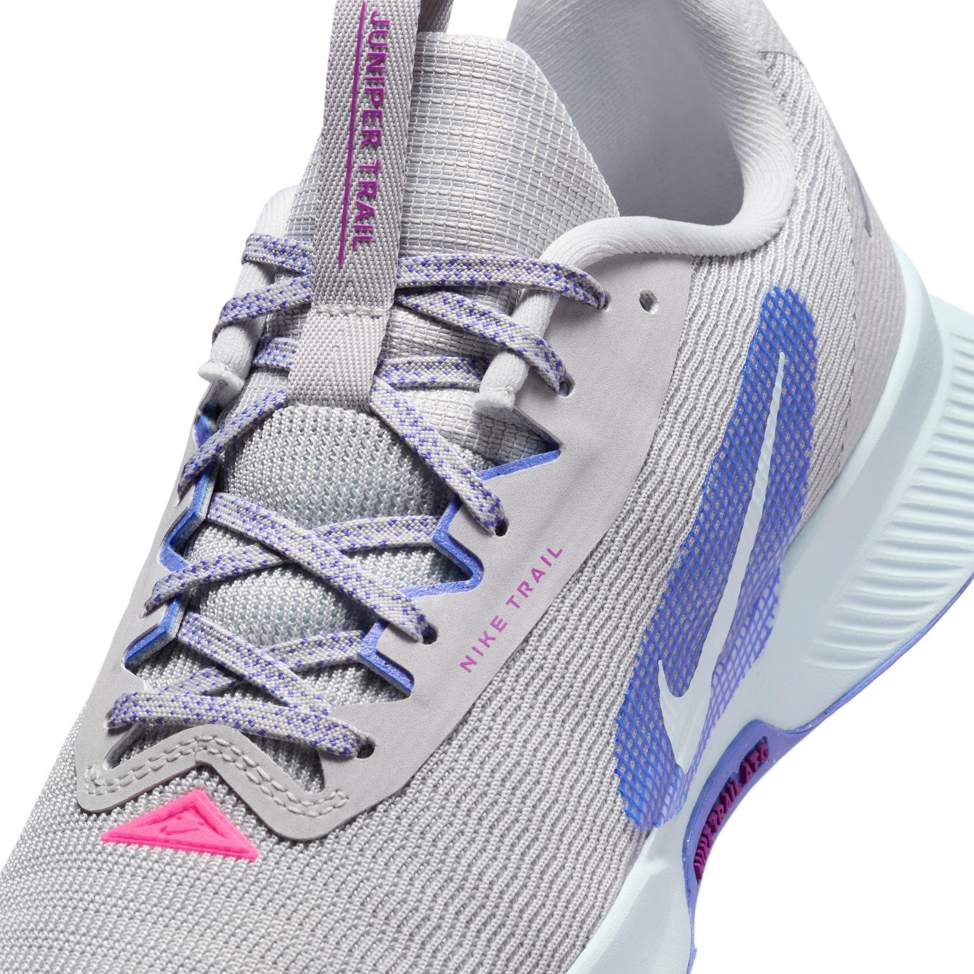 Grijs/Blauw - Nike - Juniper Trail 3 Running Trainers Womens - 7