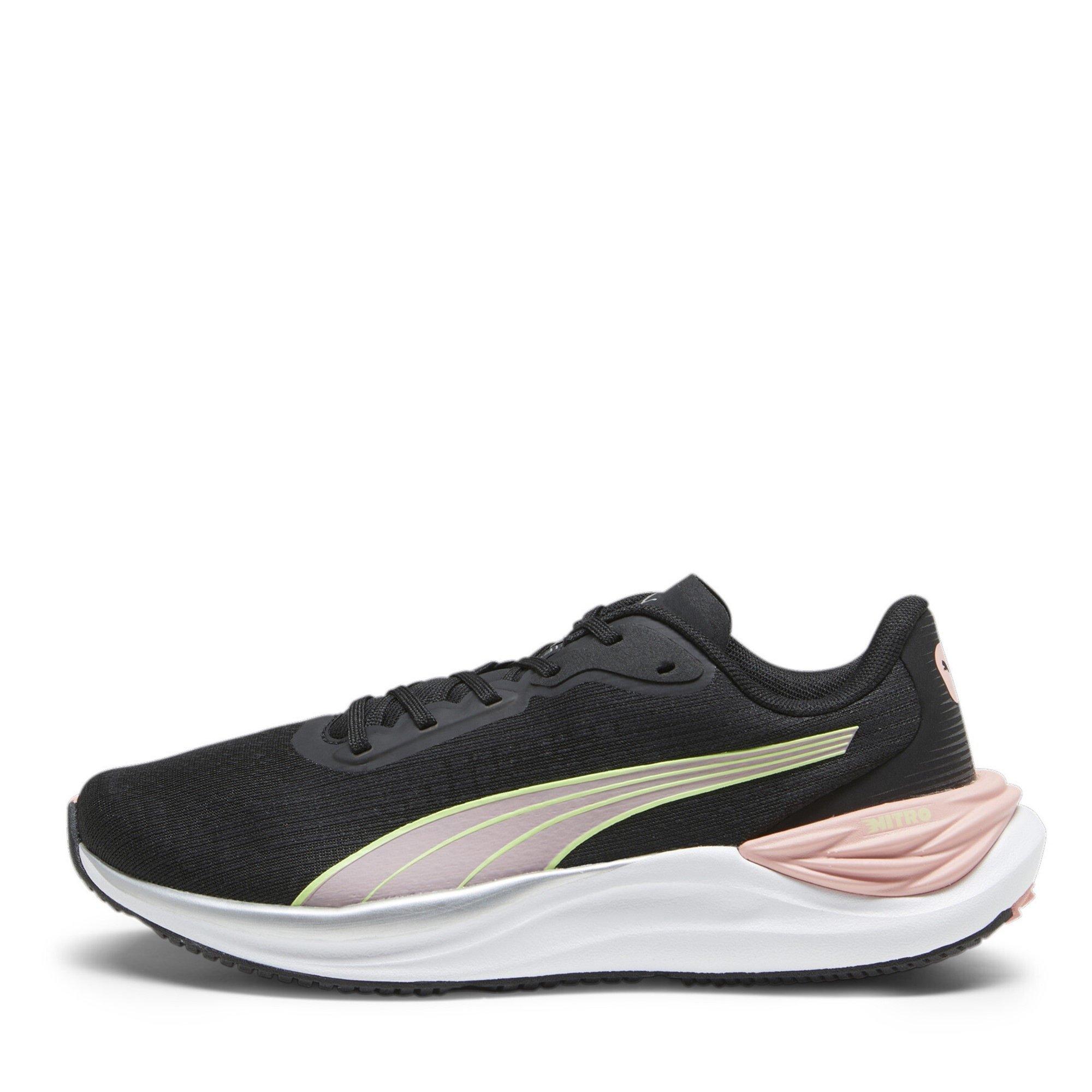 Blk/Peach/Grn - Puma - Women's Electrify NITRO Everyday Neutral Road Running Shoes - 2