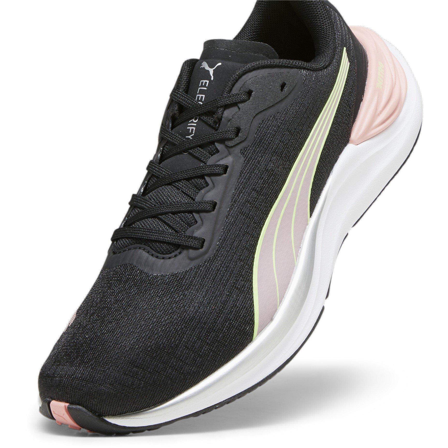 Blk/Peach/Grn - Puma - Women's Electrify NITRO Everyday Neutral Road Running Shoes - 6