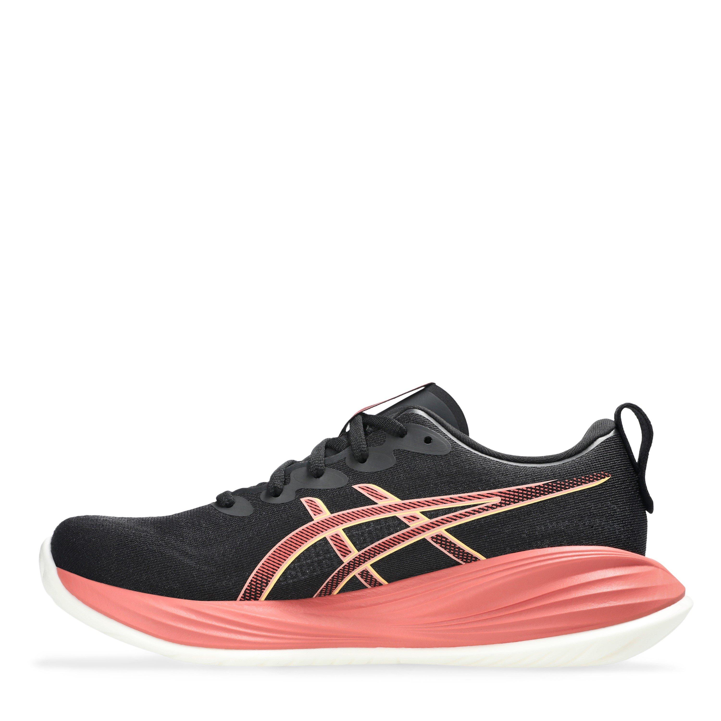 BLACK/ORANGE - Asics - GEL-Cumulus 27 Womens Running Shoes - 2