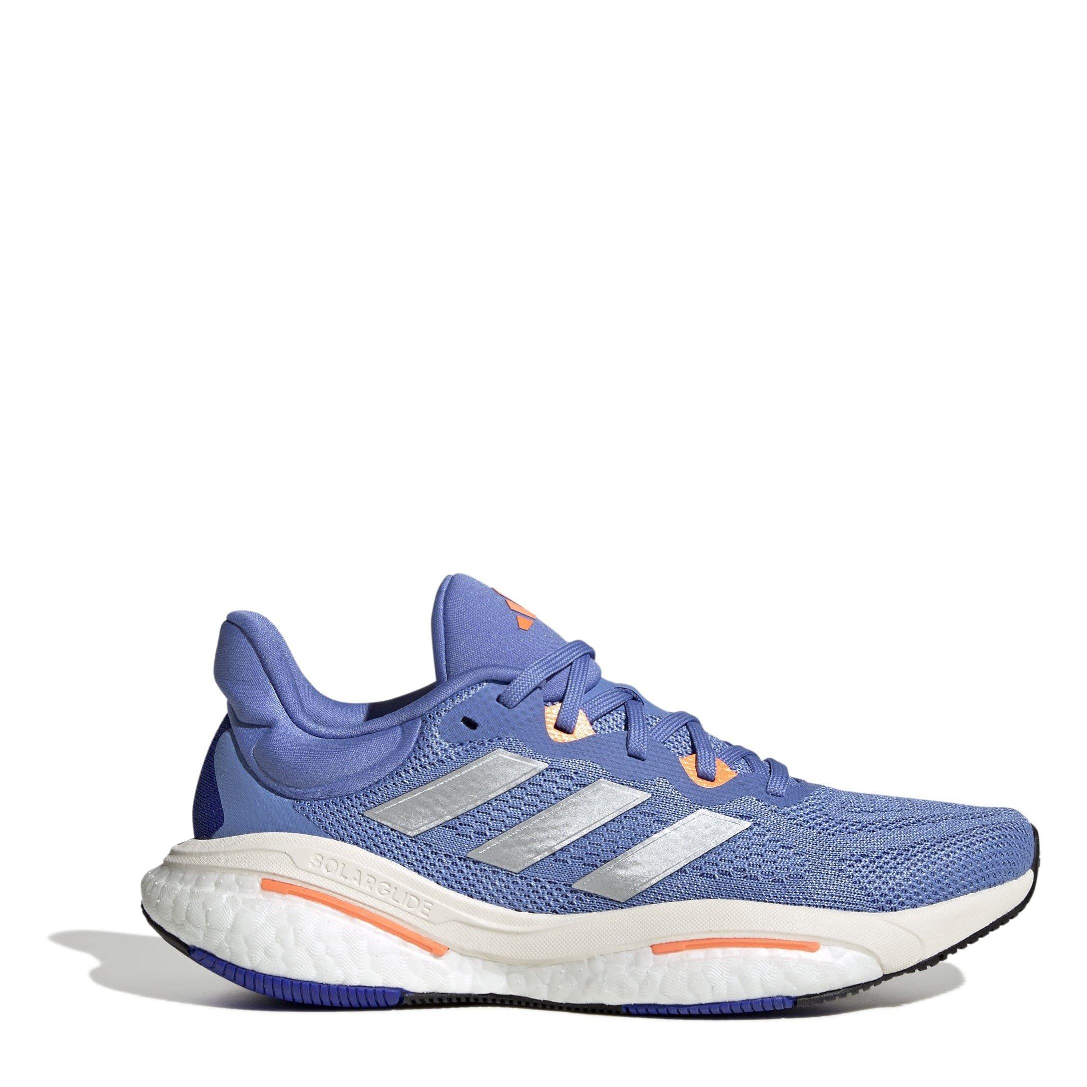 Blue Fusion - adidas - Solarglide 6 Running Shoes Womens - 1