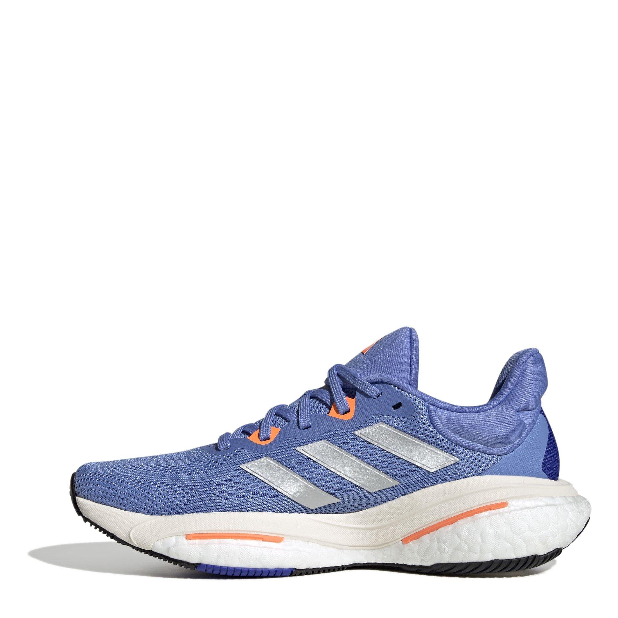 Blue Fusion - adidas - Solarglide 6 Running Shoes Womens - 2