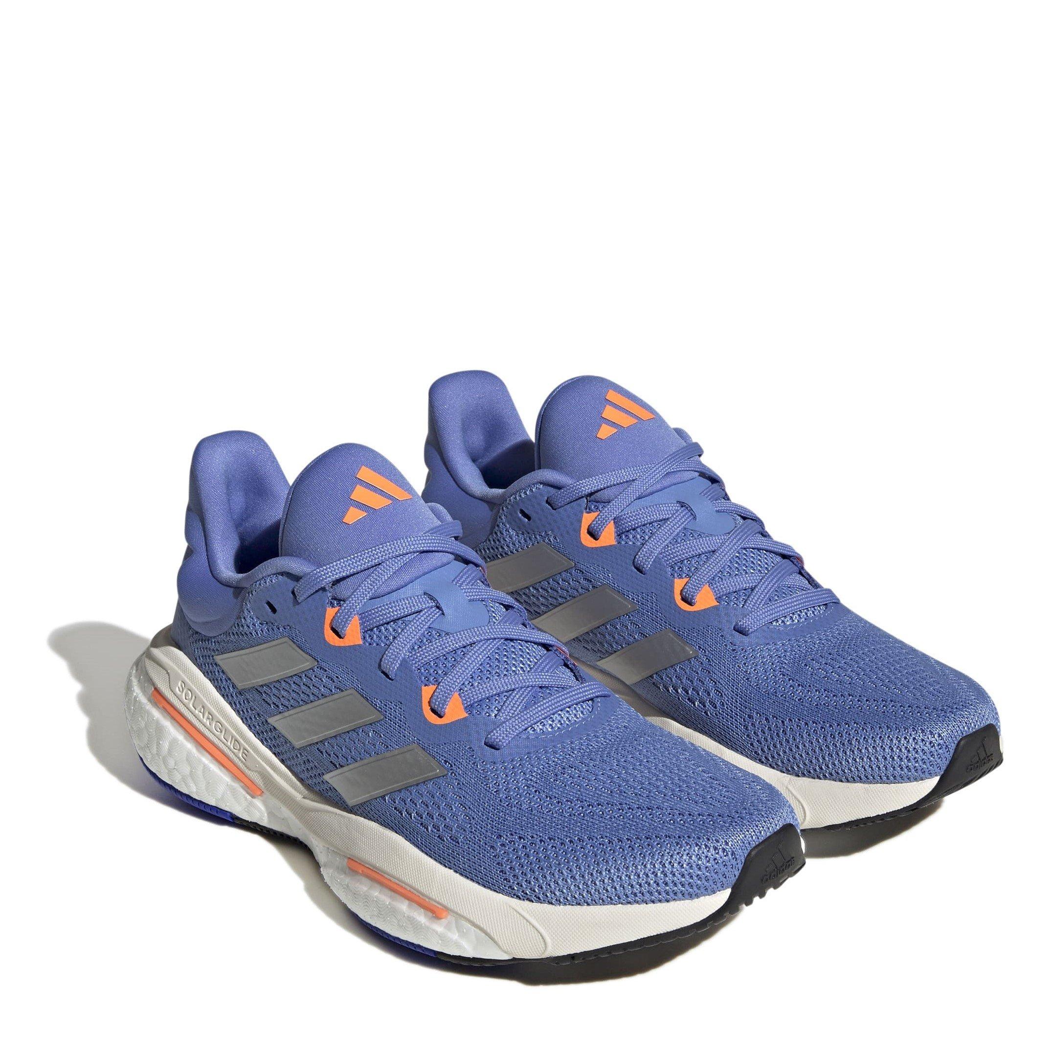 Blue Fusion - adidas - Solarglide 6 Running Shoes Womens - 3