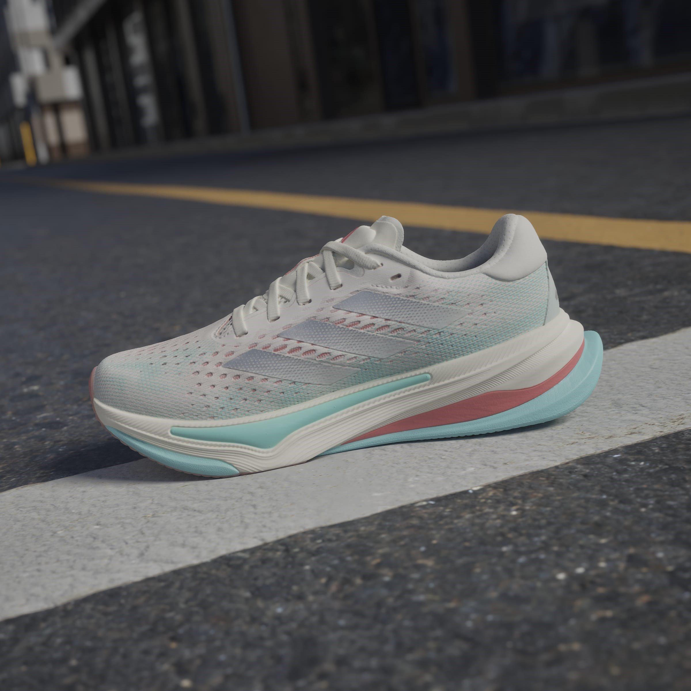 Off White - adidas - Supernova Prima Road Running Shoes Womens - 15