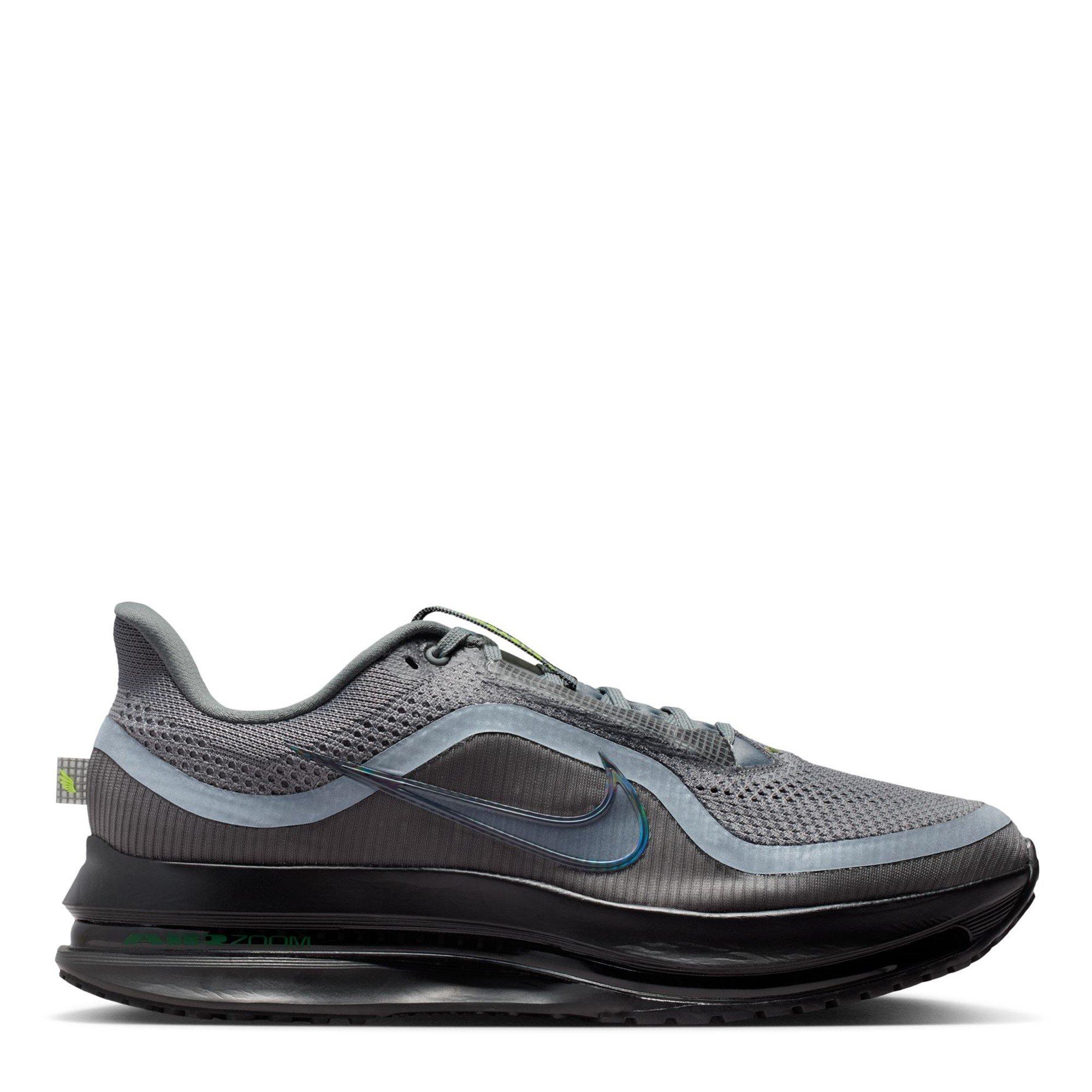 Nike Men's Pegasus Premium 41S Running Shoes - Grey/Volt - 10.5 (45.5)