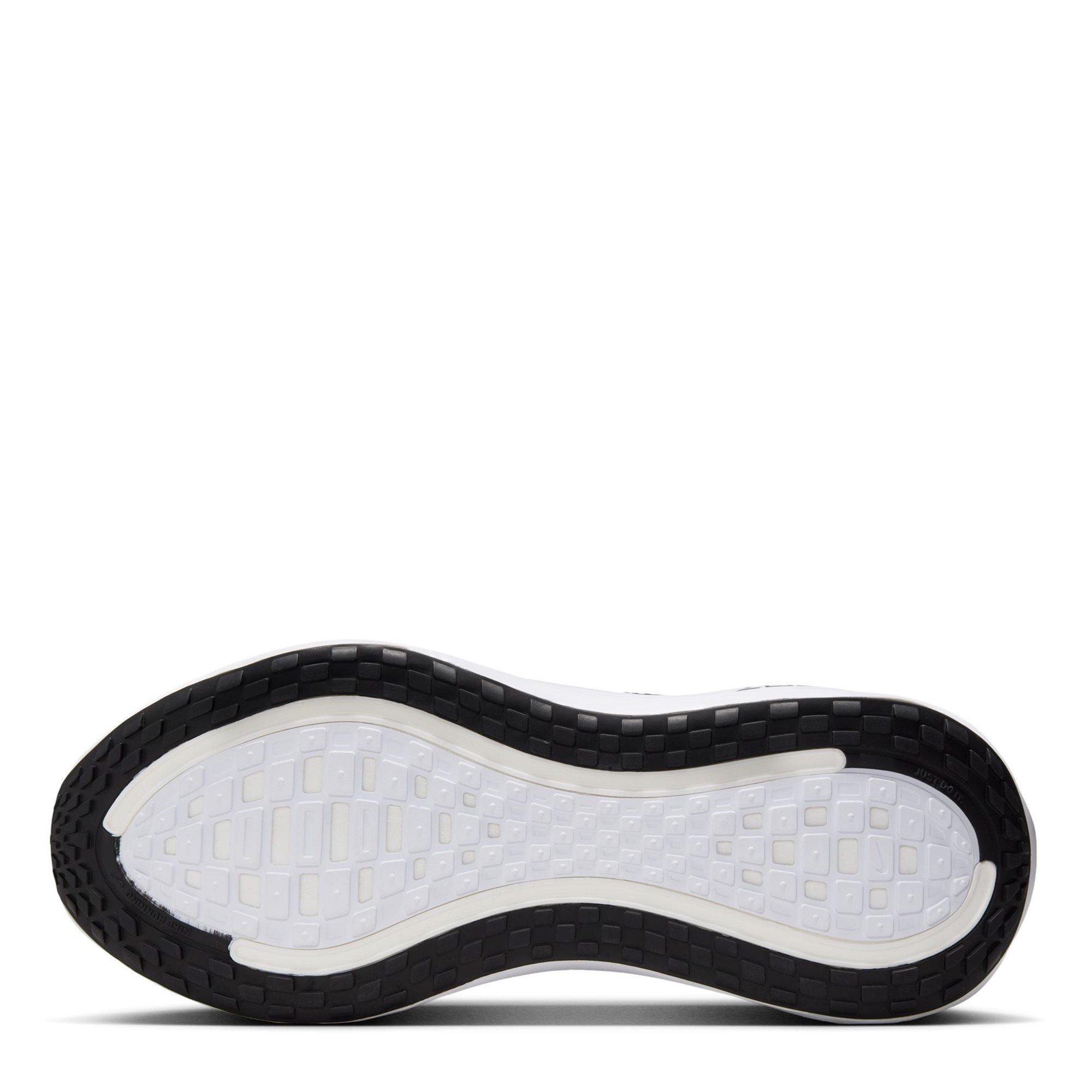 Black/White - Nike - Vomero Plus Road Running Shoes Mens - 3