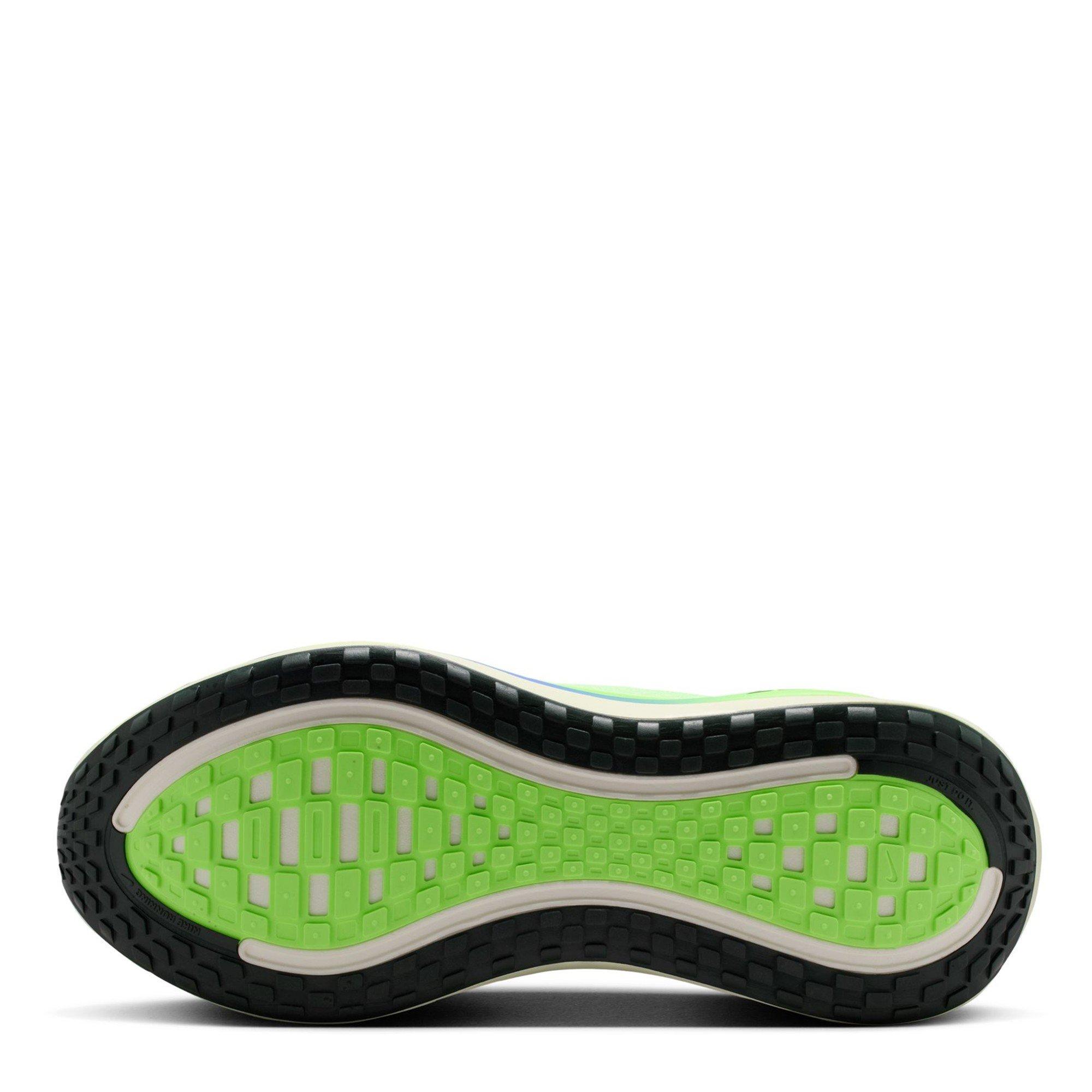 Volt/Lime Blast - Nike - Vomero Plus Road Running Shoes Mens - 3