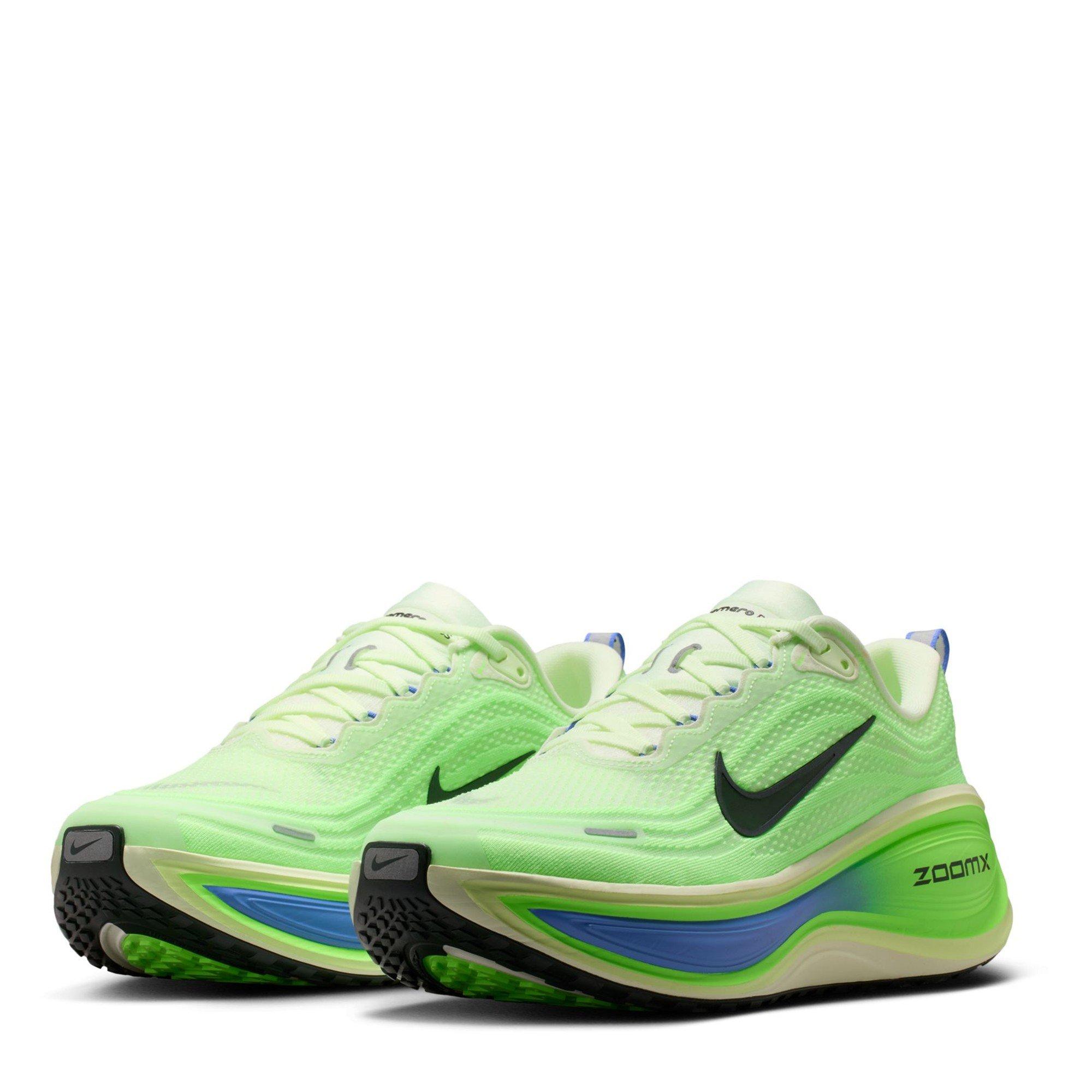Volt/Lime Blast - Nike - Vomero Plus Road Running Shoes Mens - 4