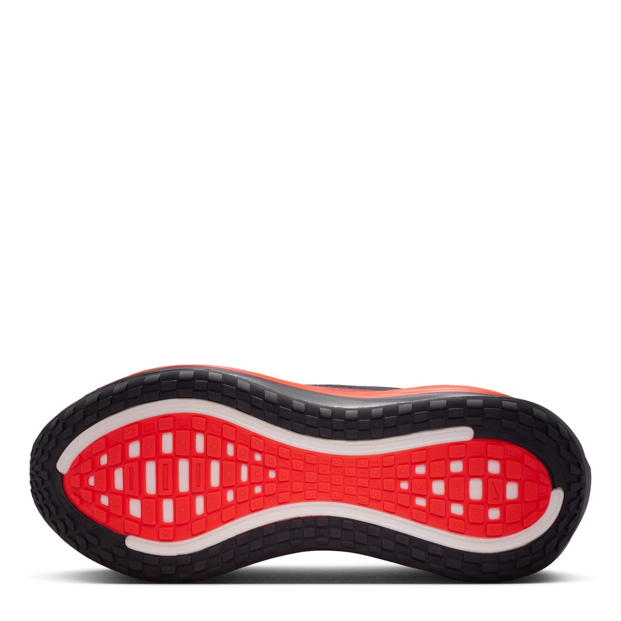 Zwart/Rood - Nike - Vomero Plus Road Running Shoes Mens - 3