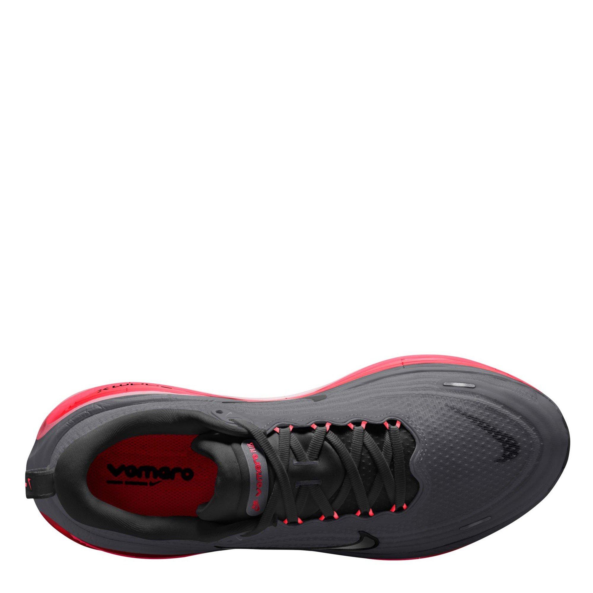 Zwart/Rood - Nike - Vomero Plus Road Running Shoes Mens - 9