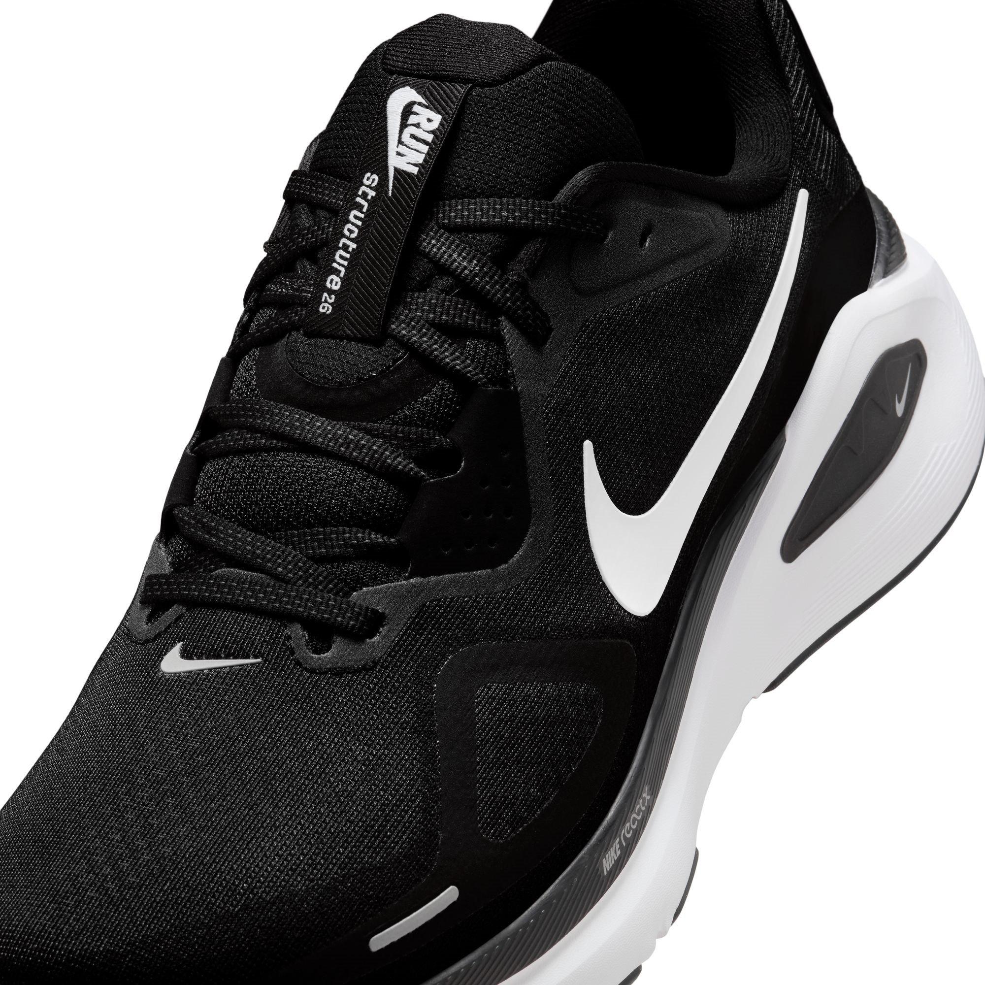 Sort/Hvid - Nike - Structure 26 Trainers Mens - 7
