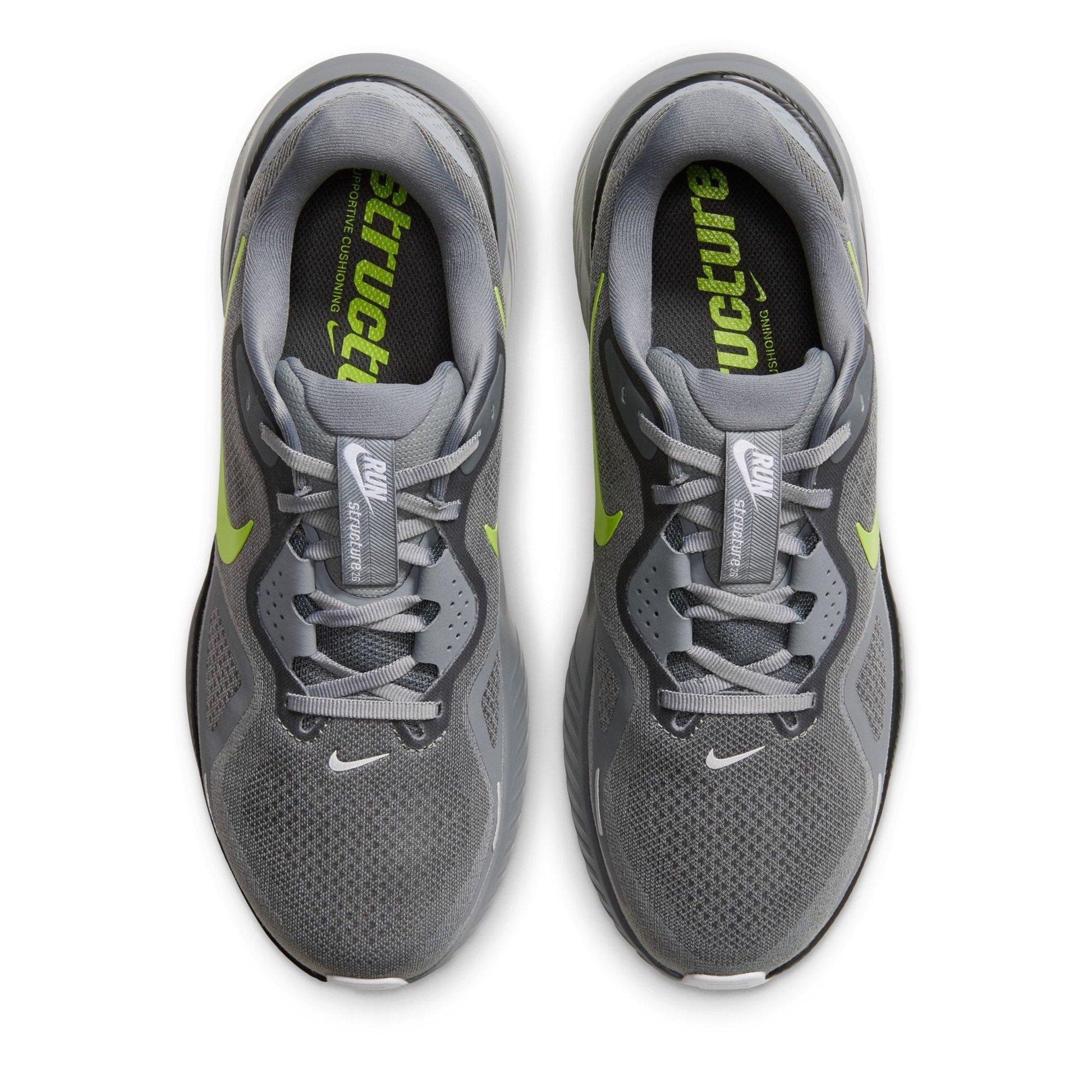 Cool Grey/Lemon - Nike - Structure 26 Trainers Mens - 6