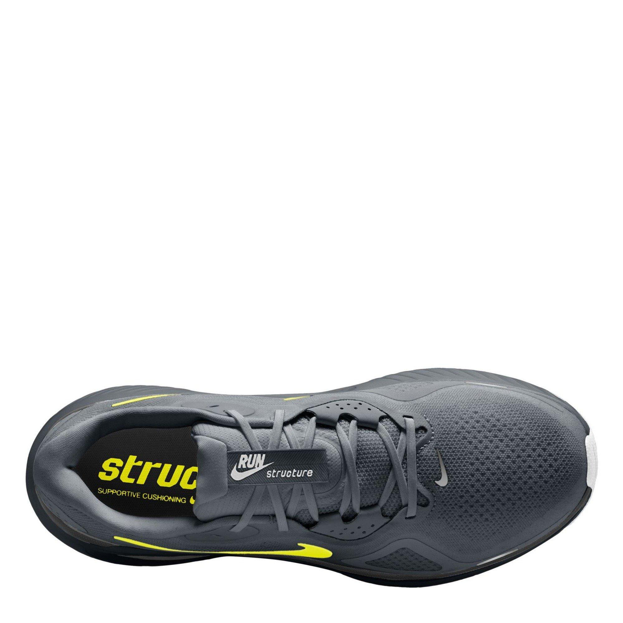 Cool Grey/Lemon - Nike - Structure 26 Trainers Mens - 9