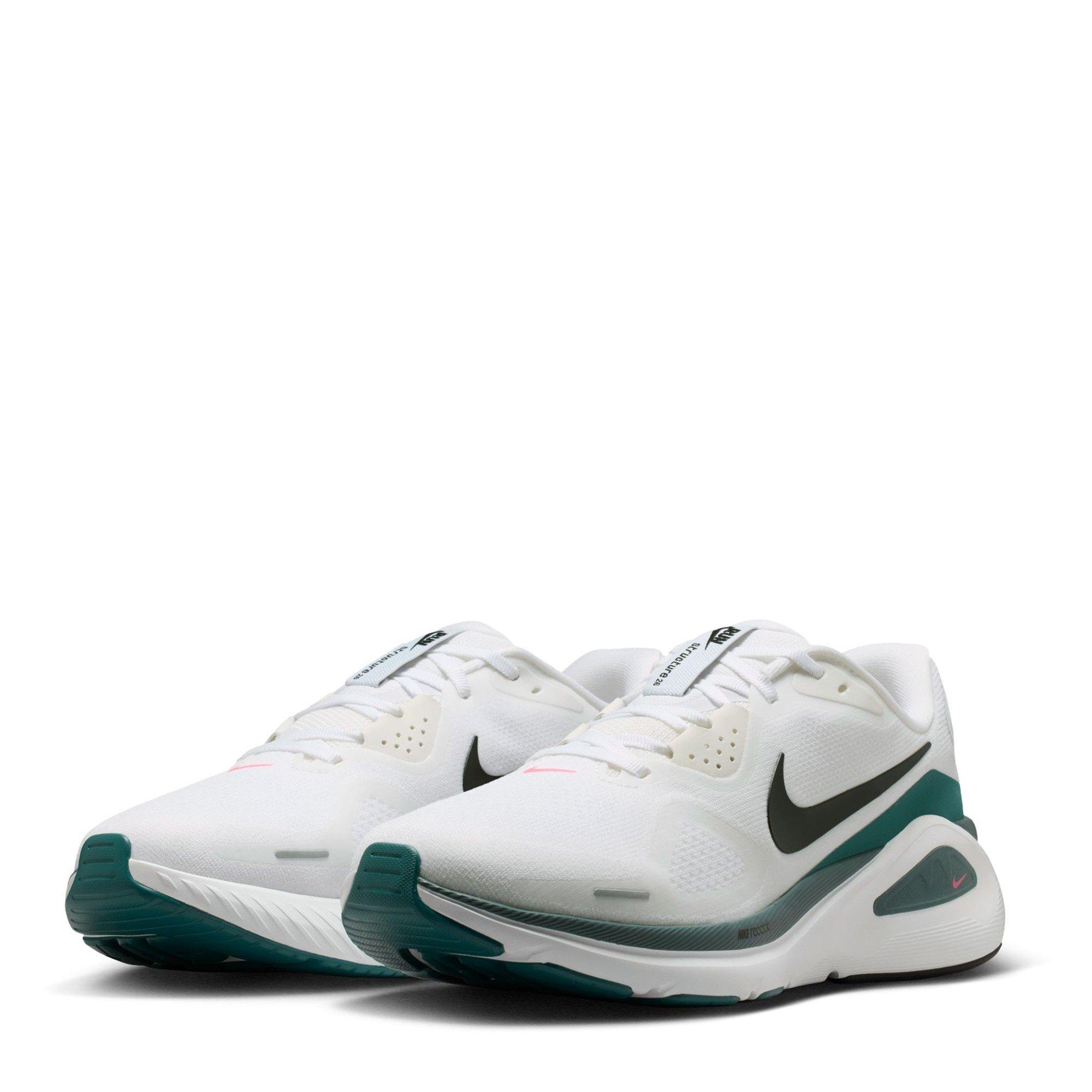 White/Black - Nike - Structure 26 Trainers Mens - 4