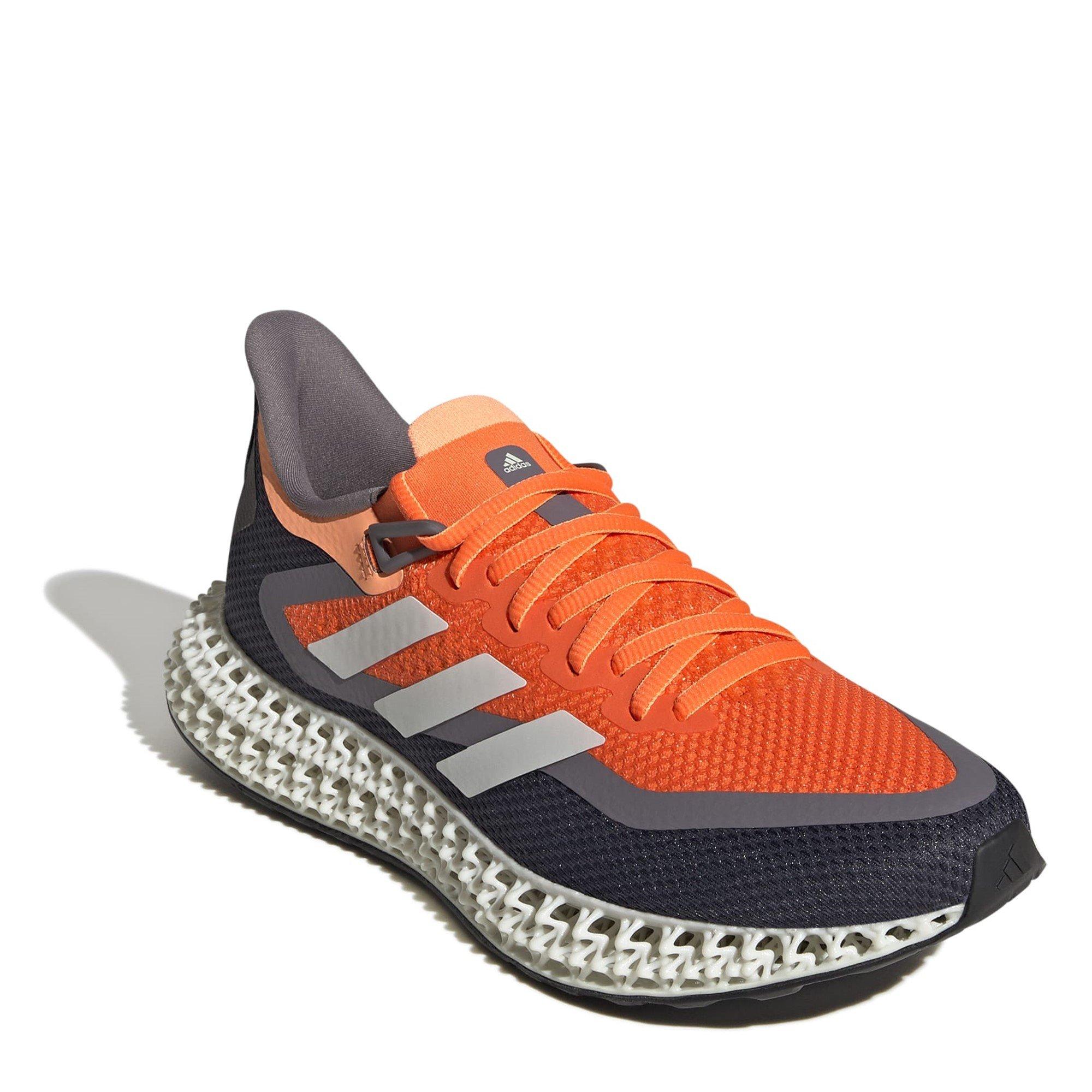 Narančasto/Bijelo - adidas - 4DFWD 2 Running Shoes Mens - 3