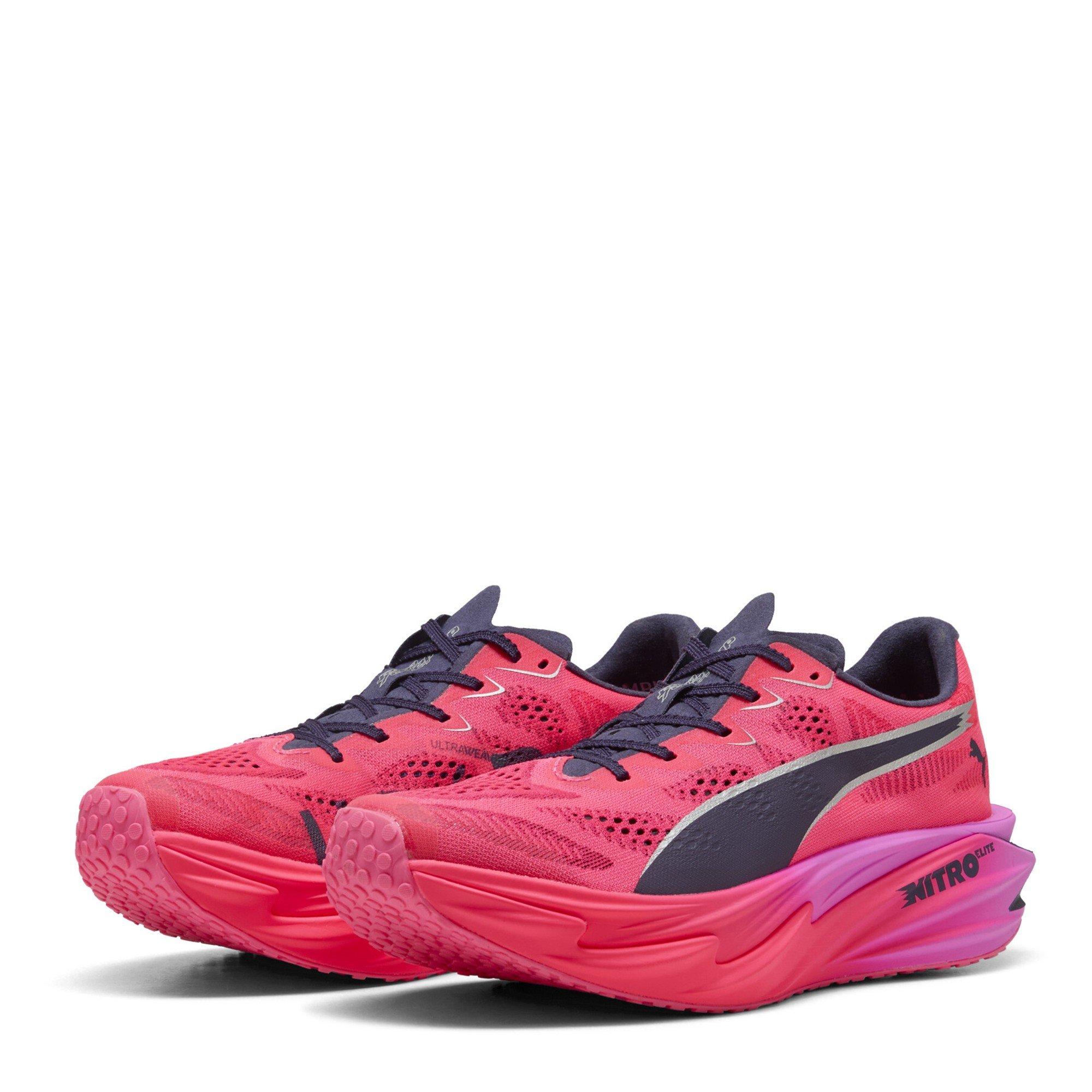 Puma Women's Deviate Elite 4 Road Running Shoes - Hyrox Pink - 4 (37)