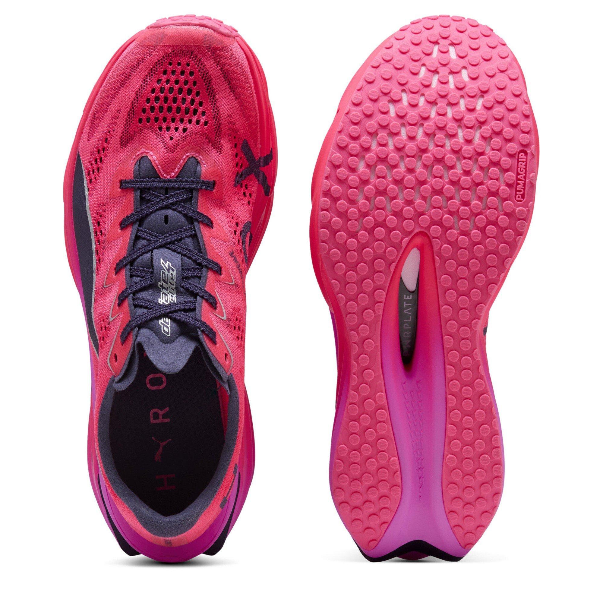Hyrox Pink - Puma - Womens Deviate Elite 4 Road Running Shoes - 4
