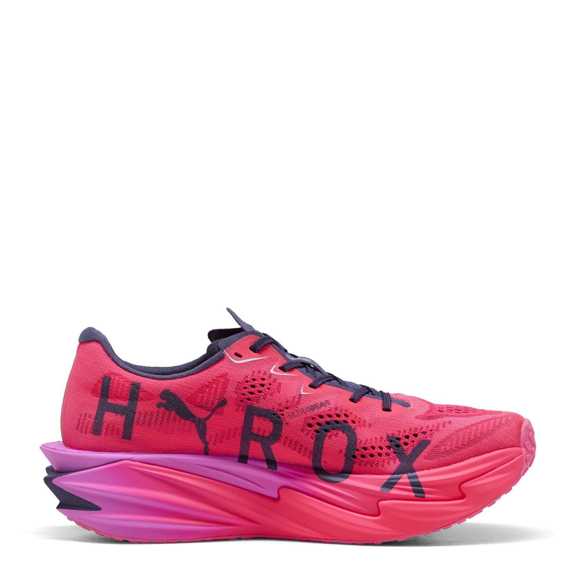 Hyrox Pink - Puma - Womens Deviate Elite 4 Road Running Shoes - 5