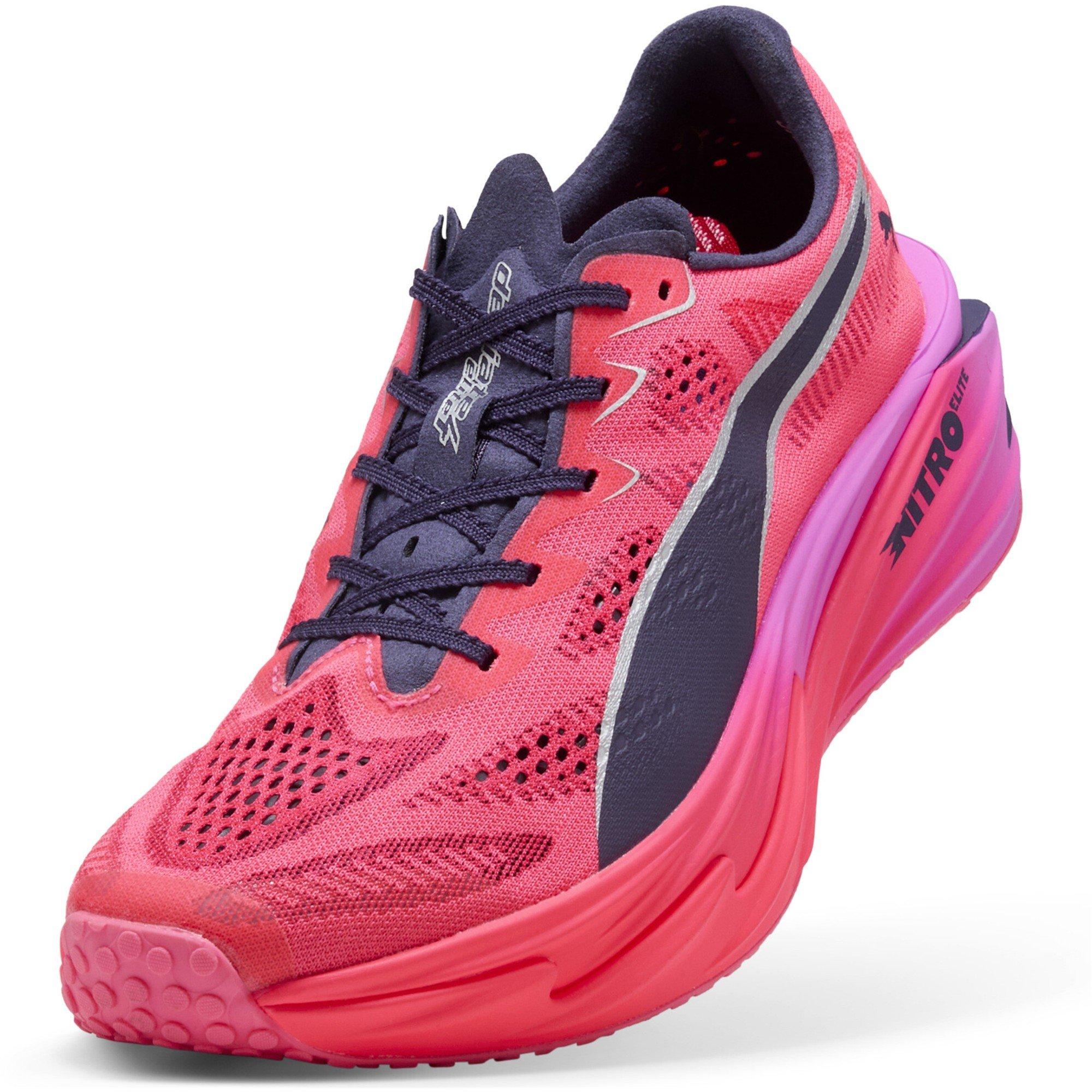 Hyrox Pink - Puma - Womens Deviate Elite 4 Road Running Shoes - 7