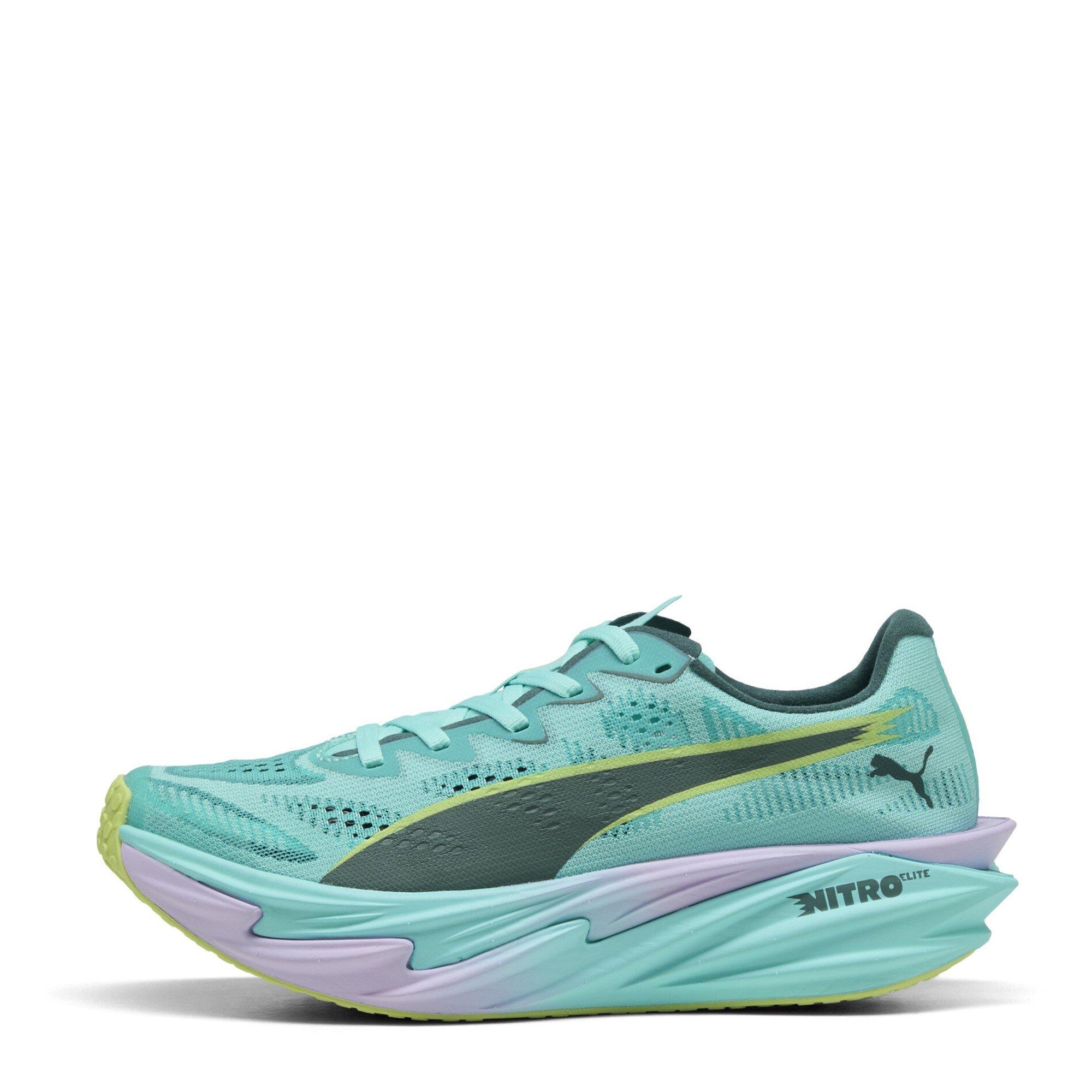Intense Mint - Puma - Womens Deviate Elite 4 Road Running Shoes - 2