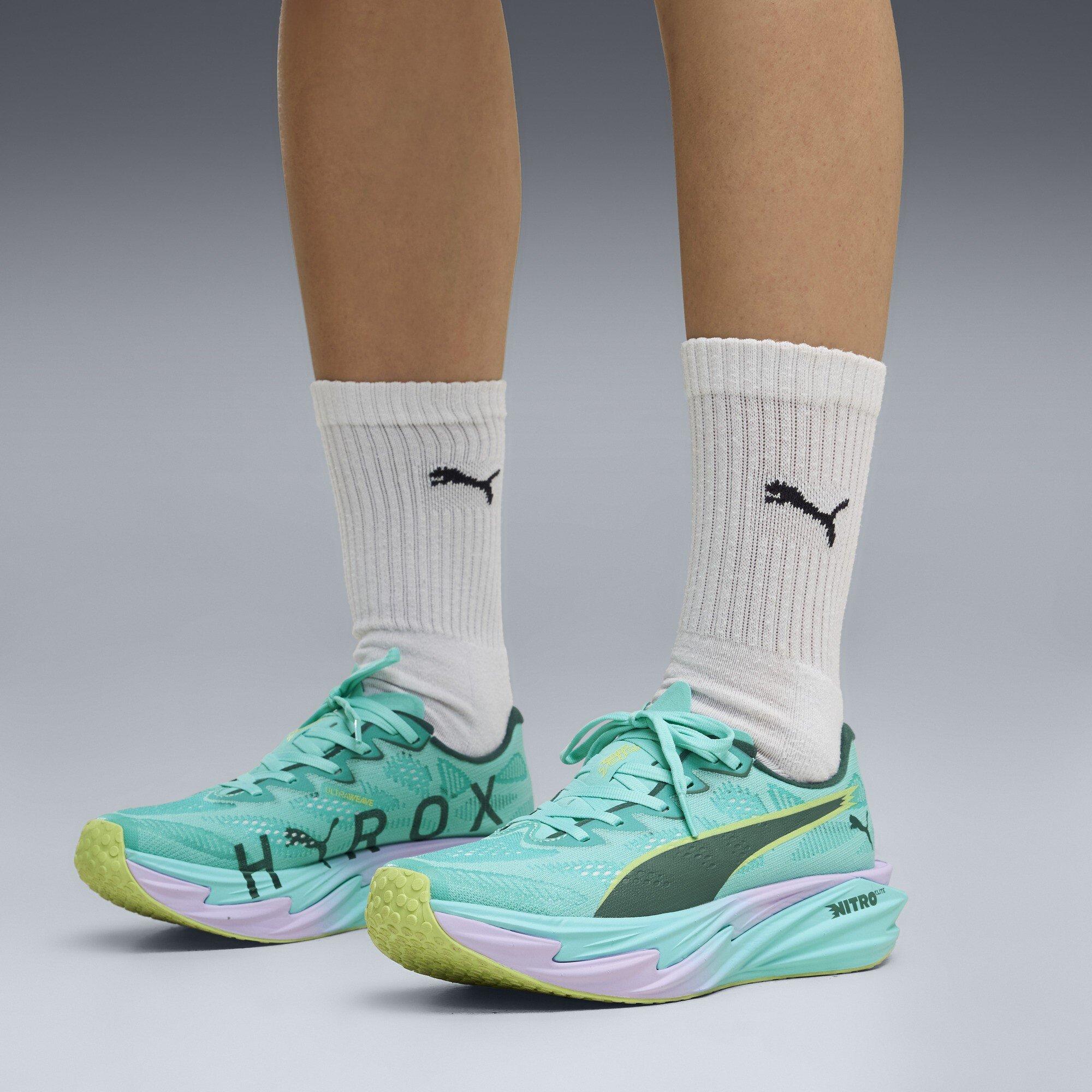 Intense Mint - Puma - Womens Deviate Elite 4 Road Running Shoes - 3