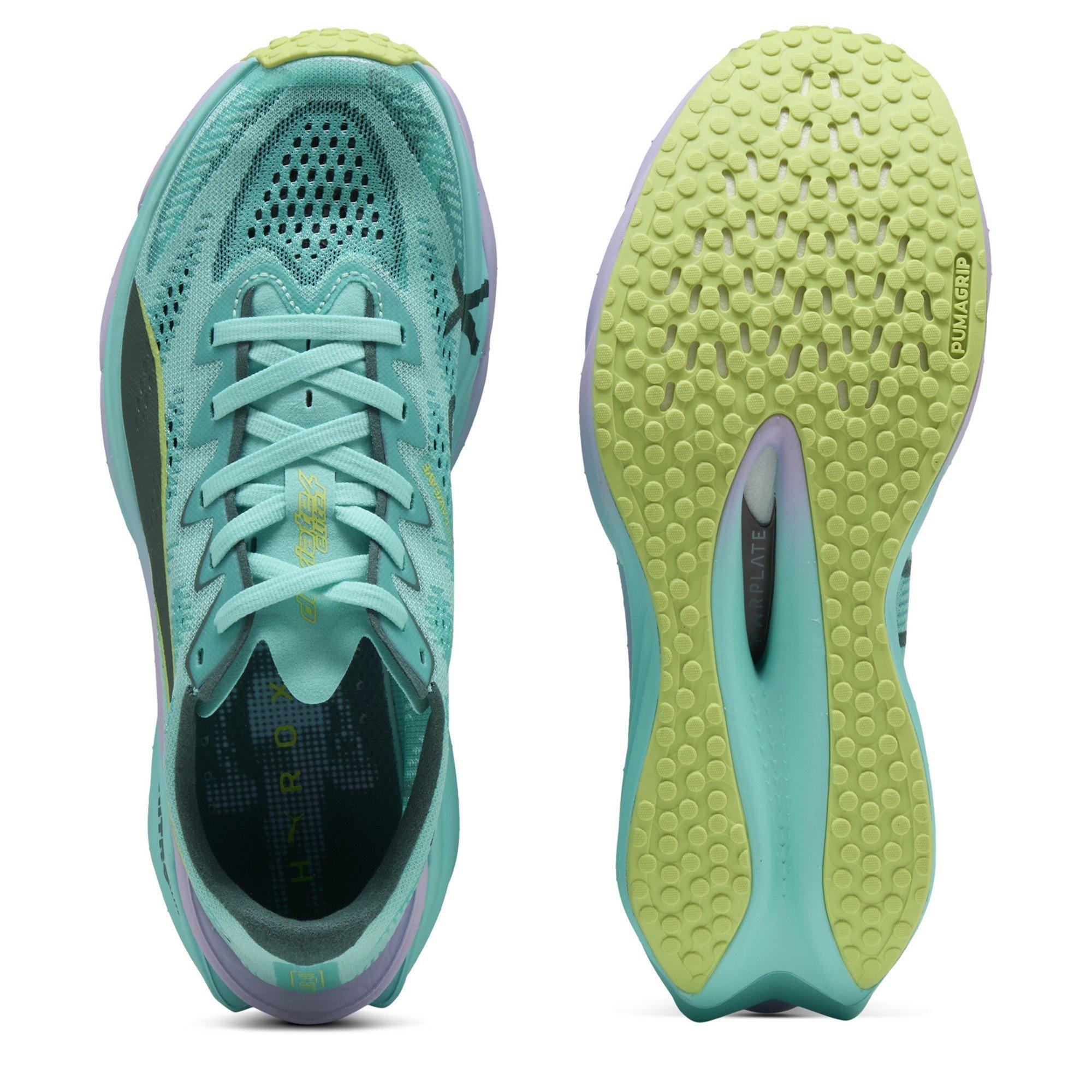 Intense Mint - Puma - Womens Deviate Elite 4 Road Running Shoes - 4