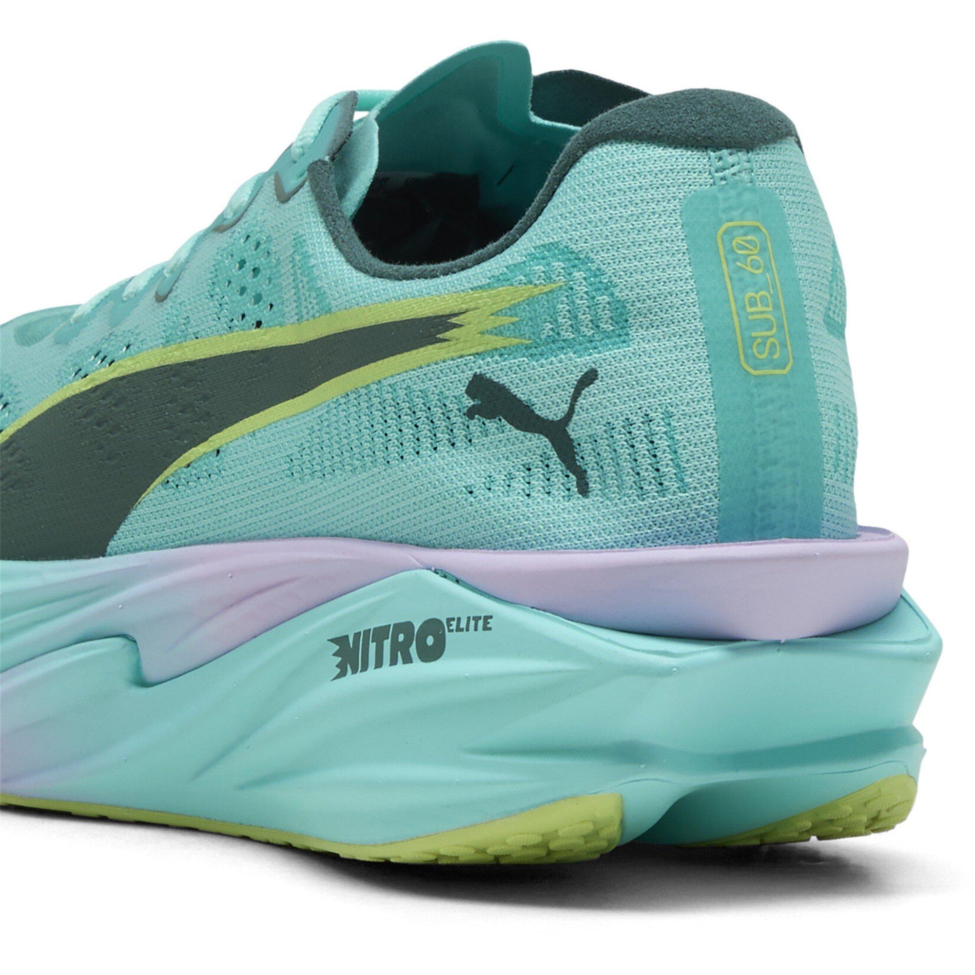 Intense Mint - Puma - Womens Deviate Elite 4 Road Running Shoes - 6