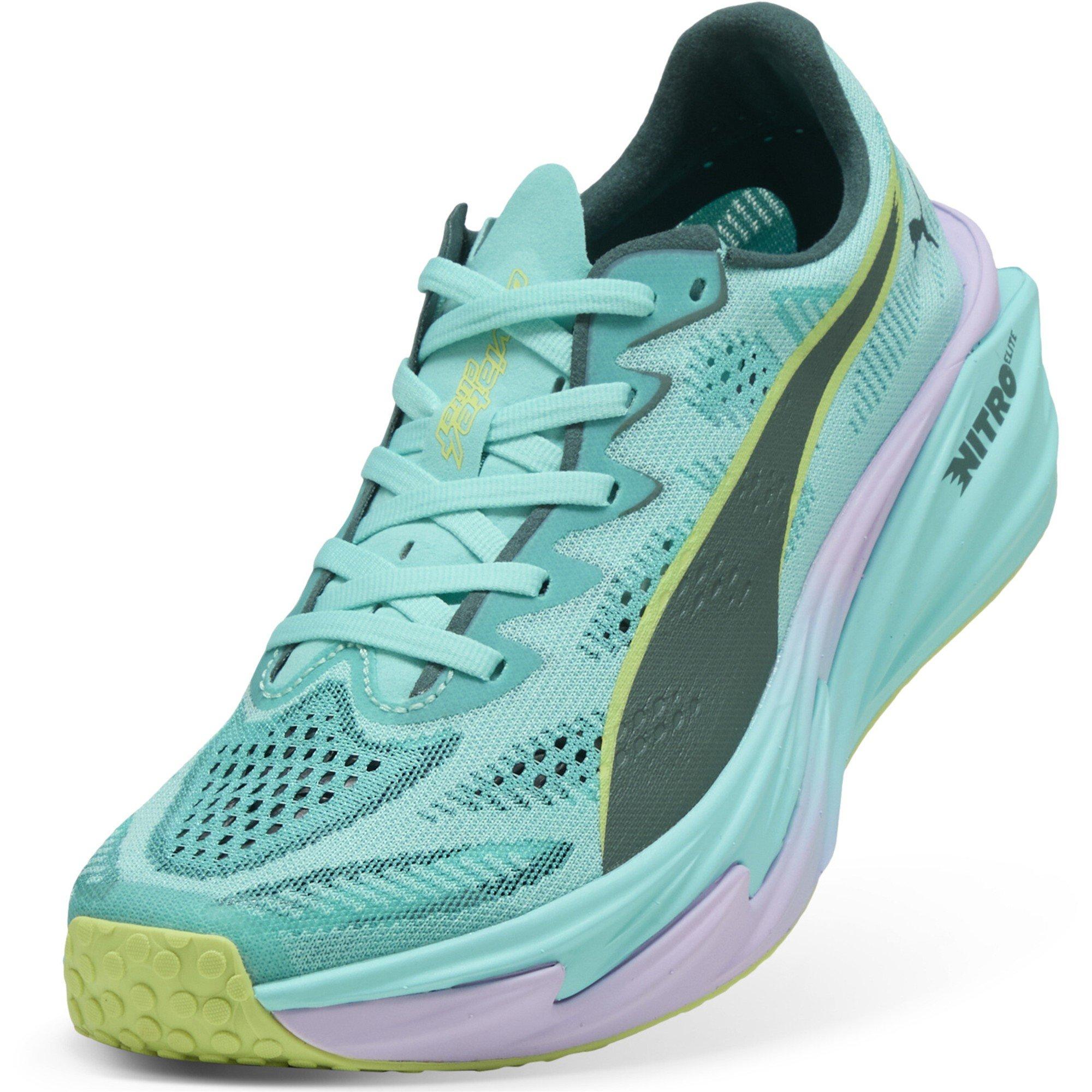 Intense Mint - Puma - Womens Deviate Elite 4 Road Running Shoes - 8