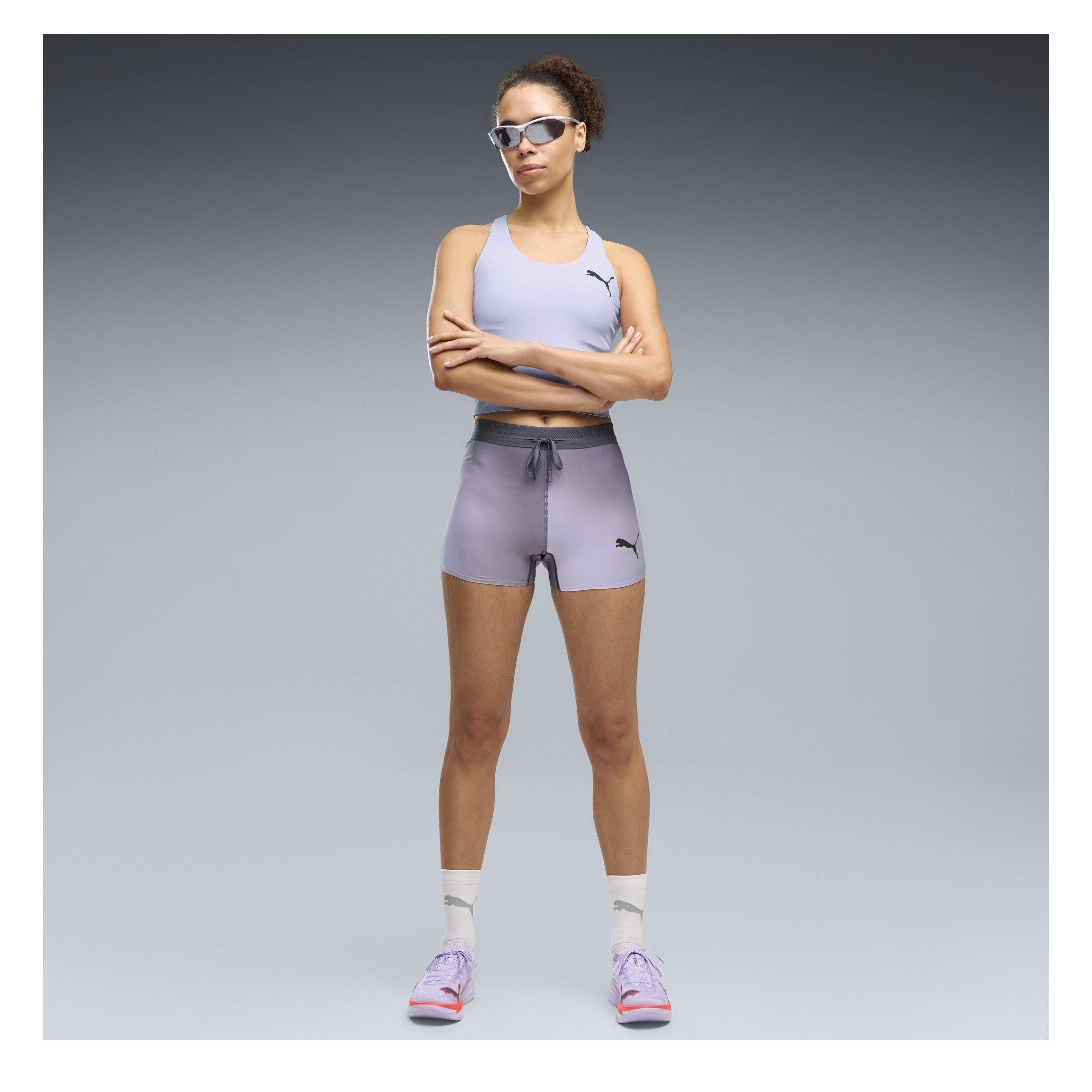 Lavender/Red - Puma - Womens Deviate Elite 4 Road Running Shoes - 7