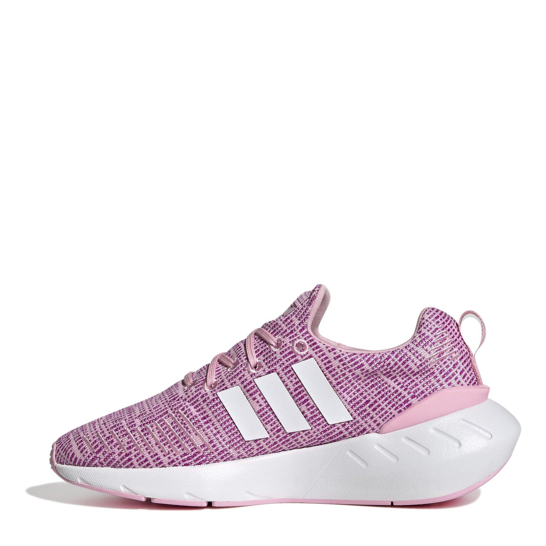 Pink/White - adidas - Swift Run 22 Shoes Juniors - 2