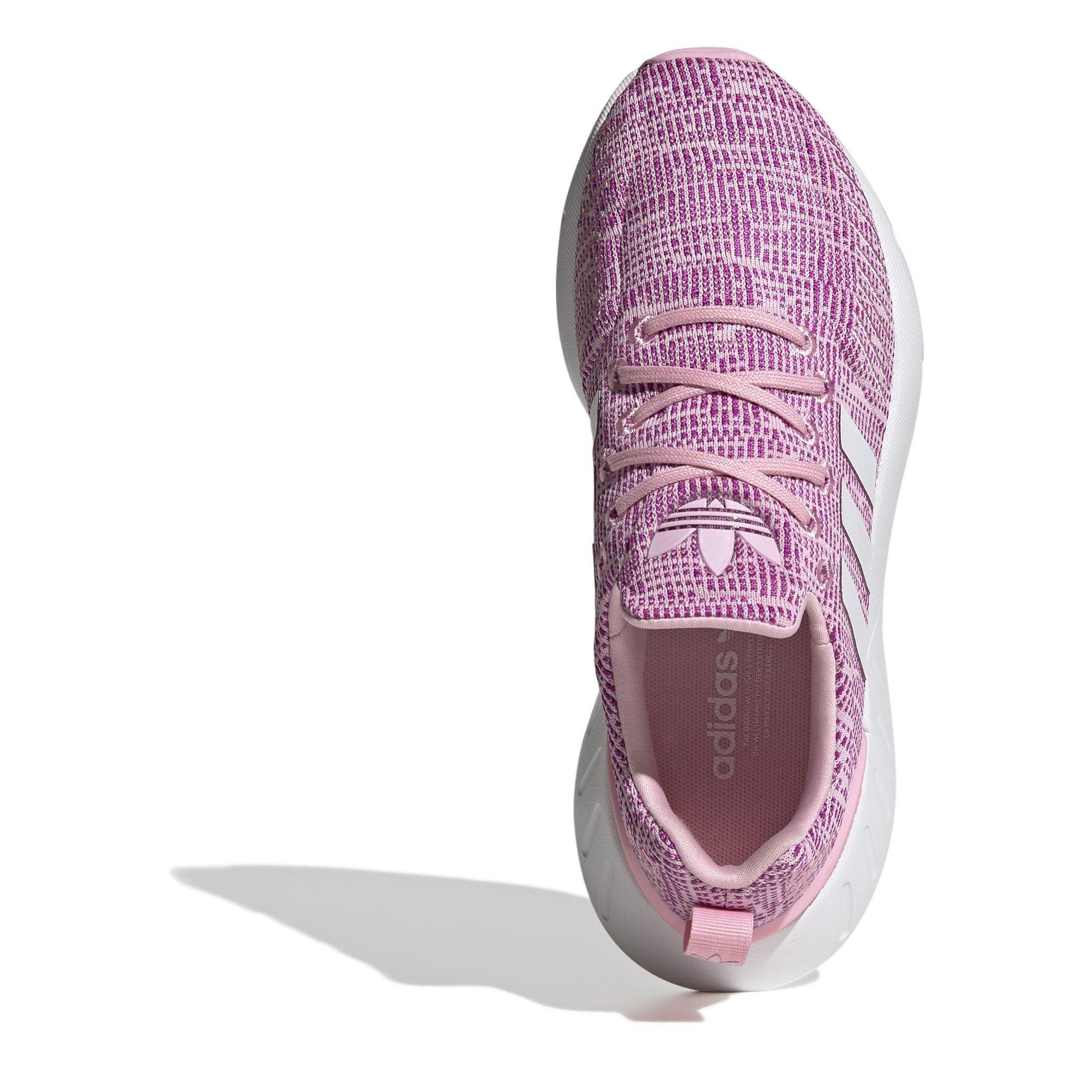 Pink/White - adidas - Swift Run 22 Shoes Juniors - 5