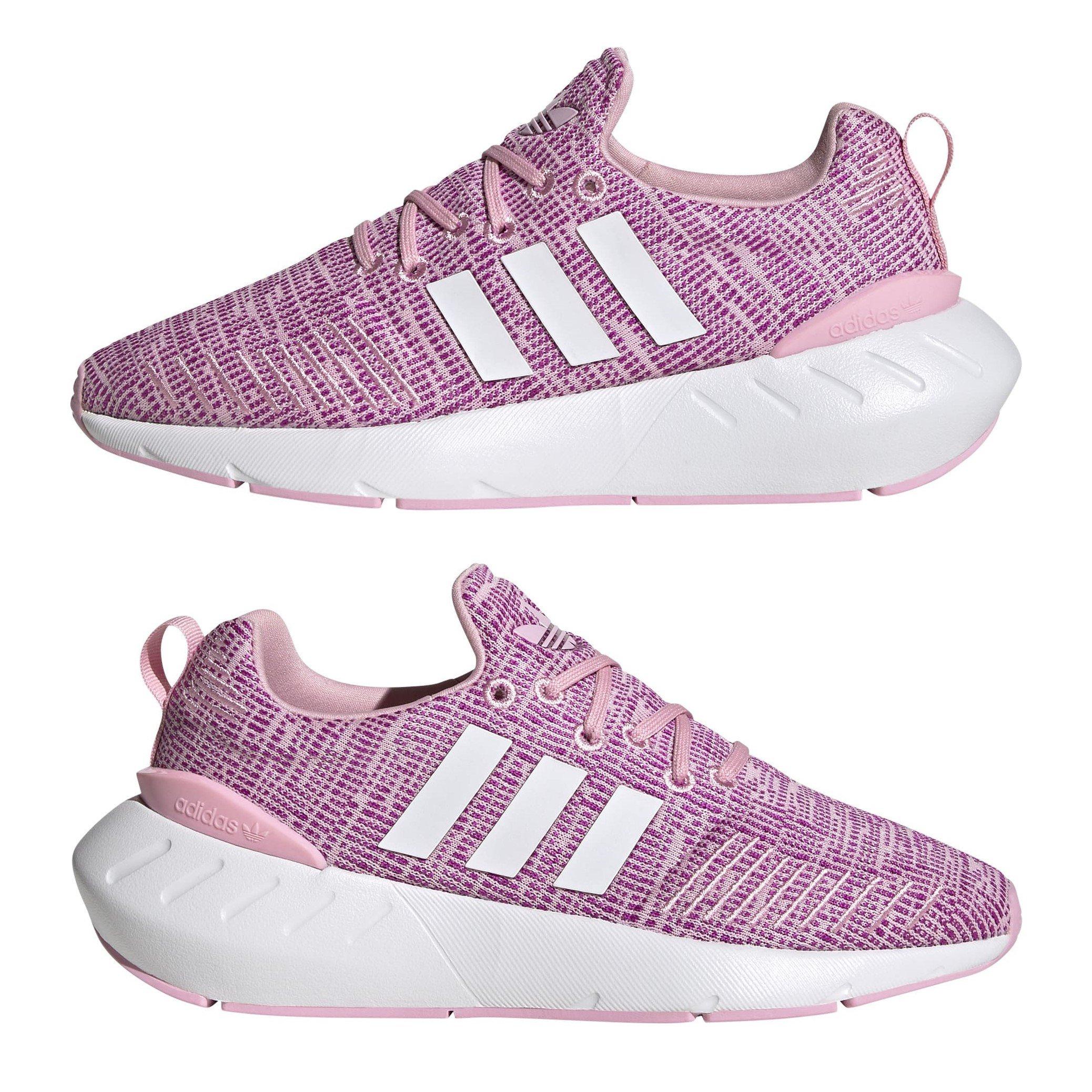 Pink/White - adidas - Swift Run 22 Shoes Juniors - 9