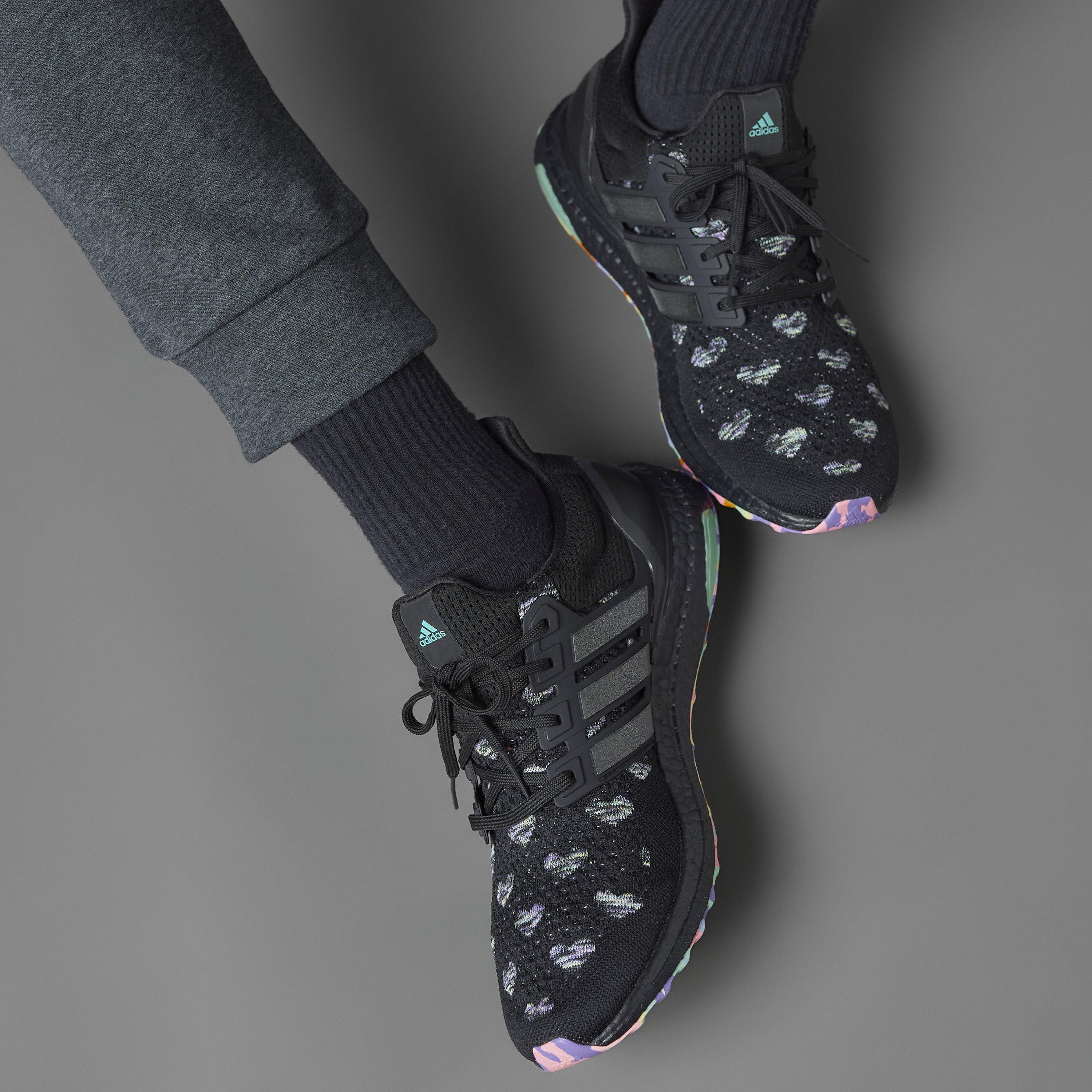 Schwarz/Schwarz - adidas - Everyday Neutral Road Running Shoes - 15