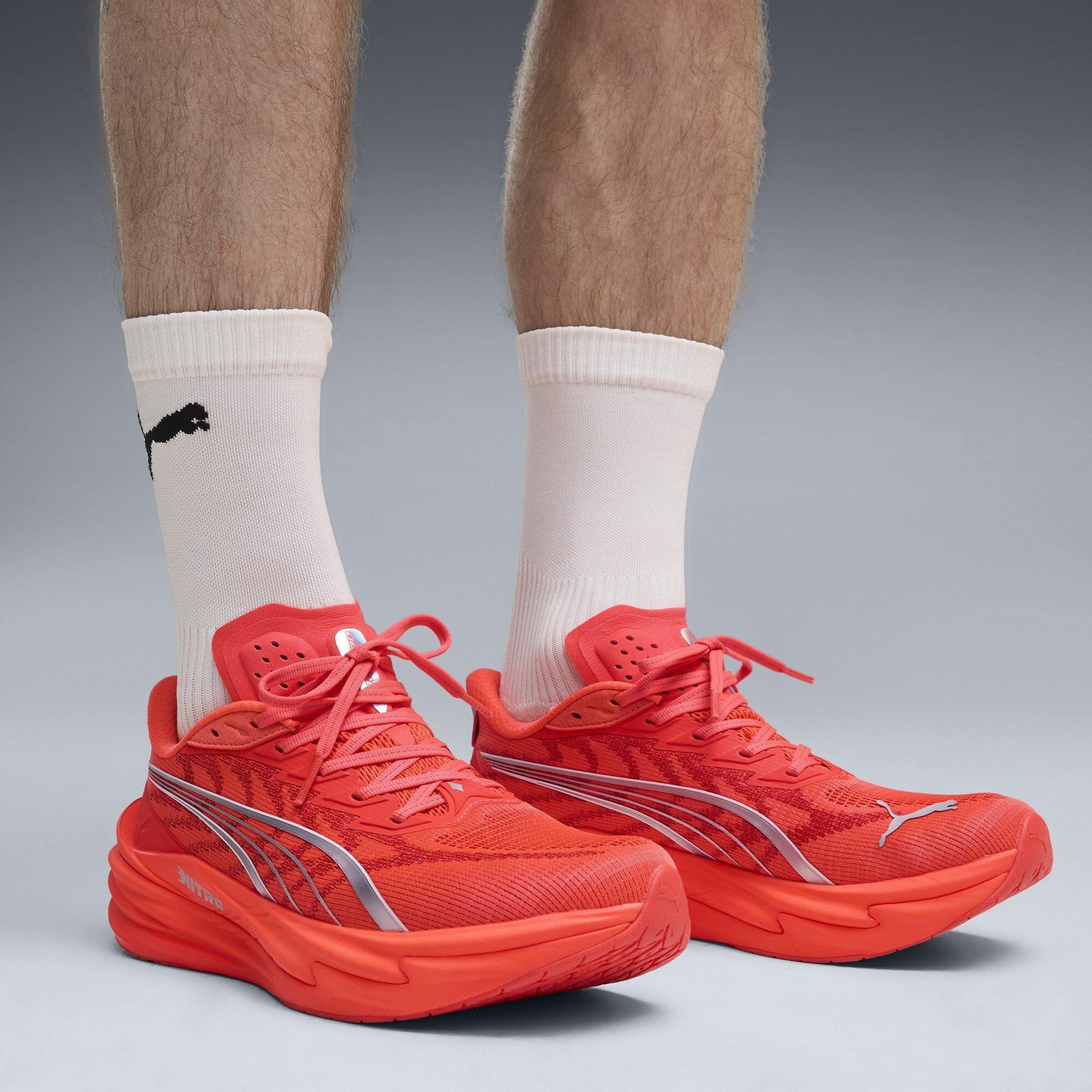 Ultra Red - Puma - Deviate NITRO™ 4 Running Shoes Men Slate Sky-Moody Gray extralarge-GBR Deviate NITRO™ 4 Running Sh - 3