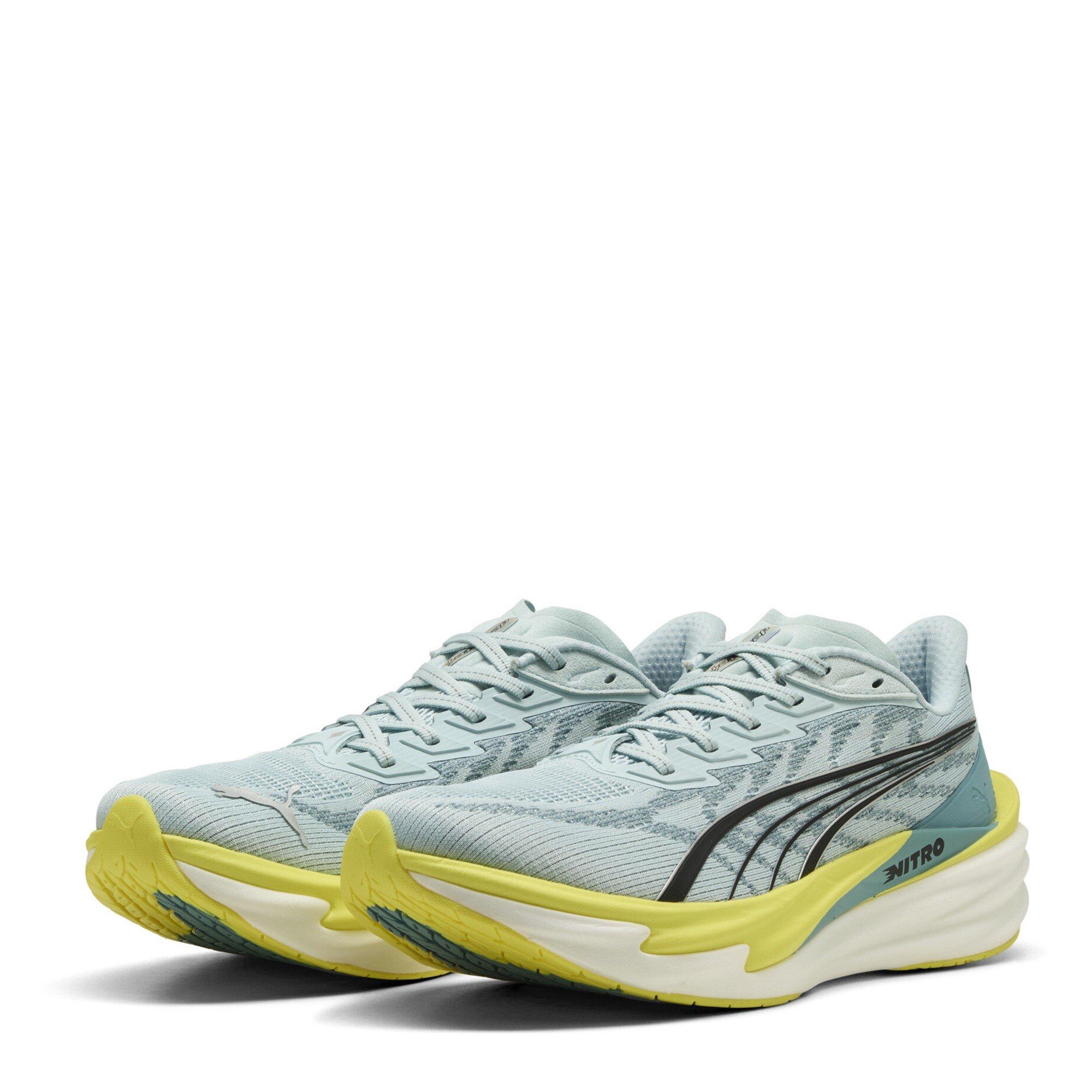 Puma Men's Deviate Nitro 4 Running Shoes - Sea Blue - 7 (40.5)