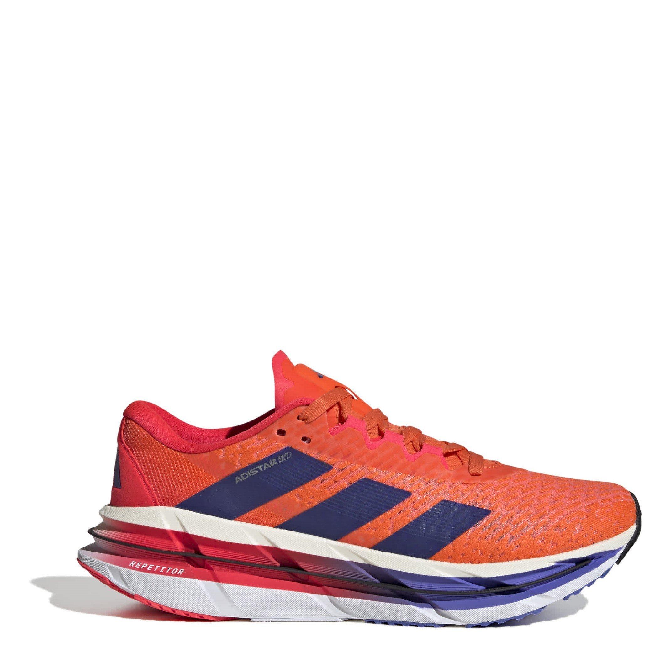 Orange/Blue/Red - adidas - Adistar Running Shoes - 1