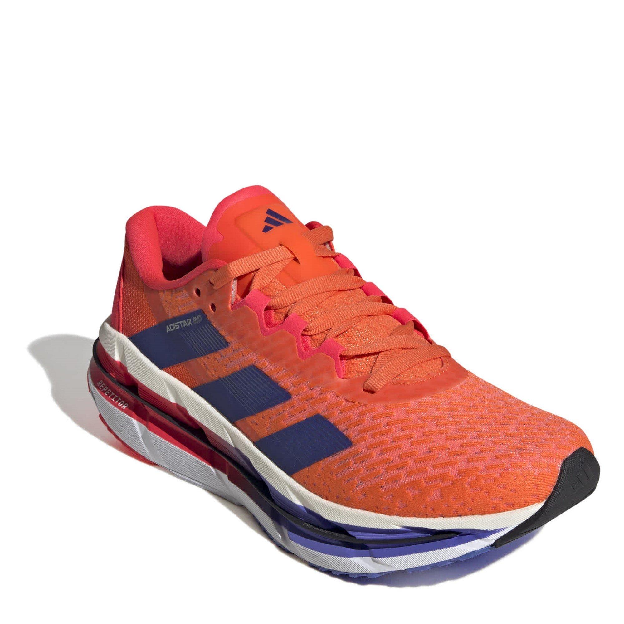 Orange/Blue/Red - adidas - Adistar Running Shoes - 3
