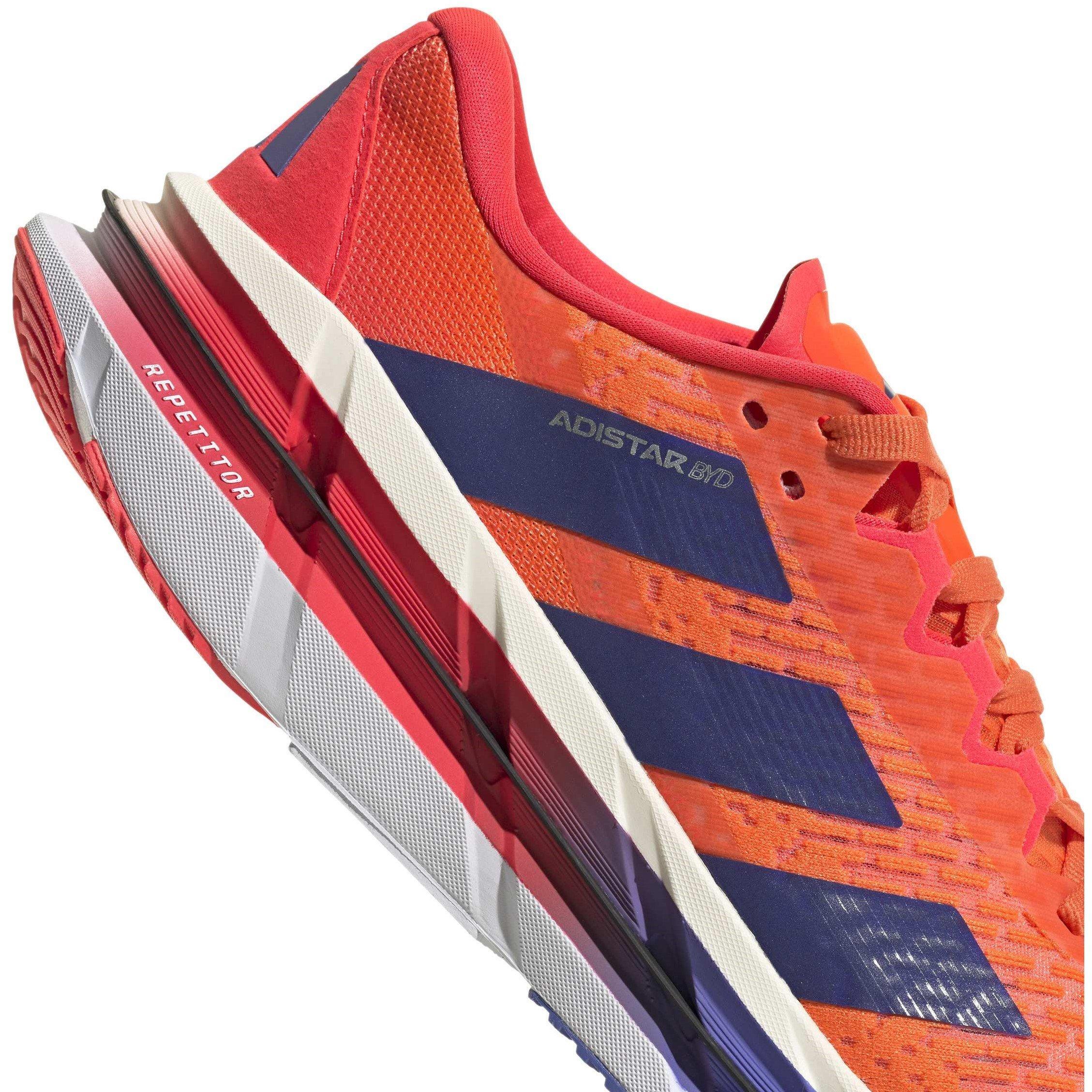 Orange/Blue/Red - adidas - Adistar Running Shoes - 8