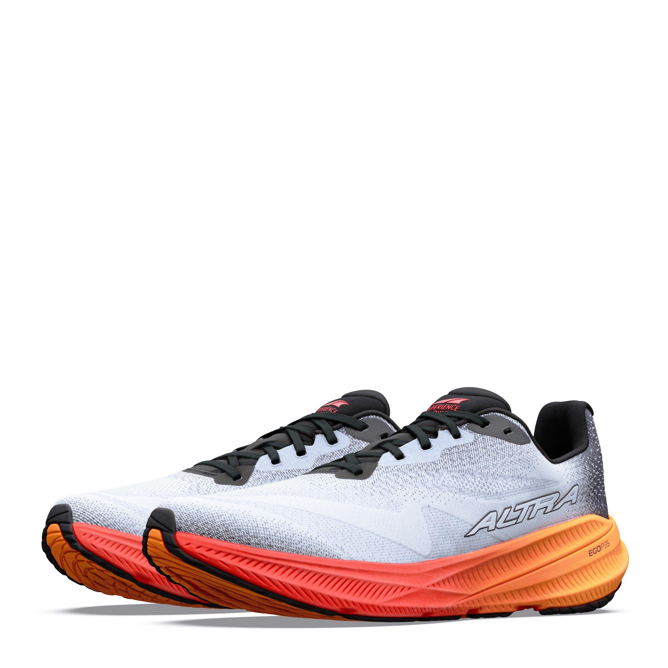 Wht/Orng/Blck - Altra - Men's Experience Flow 3 Road Running Shoes - 5