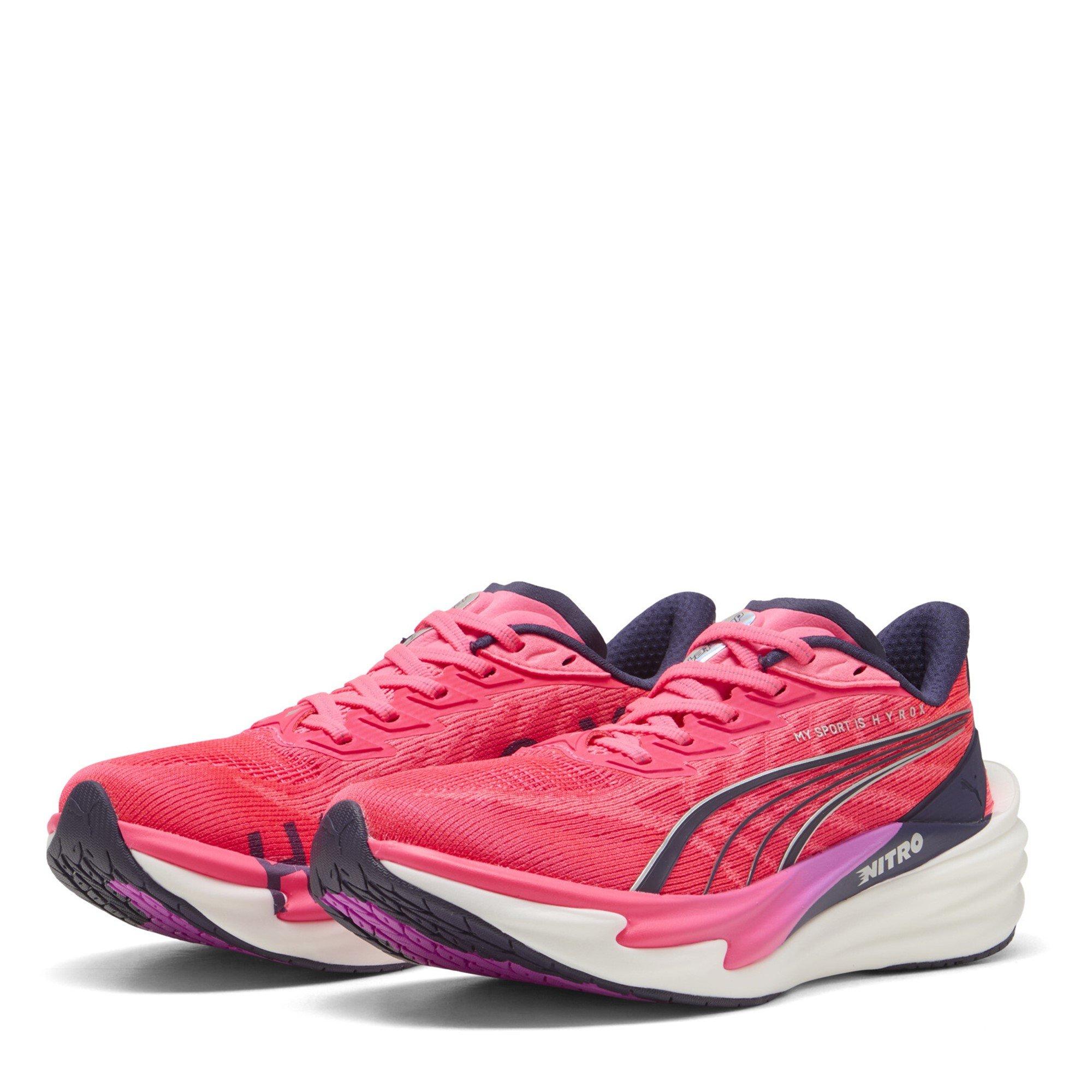 Puma Women's Deviate Nitro 4 Running Shoes - Hyrox Pink - 6.5 (40)