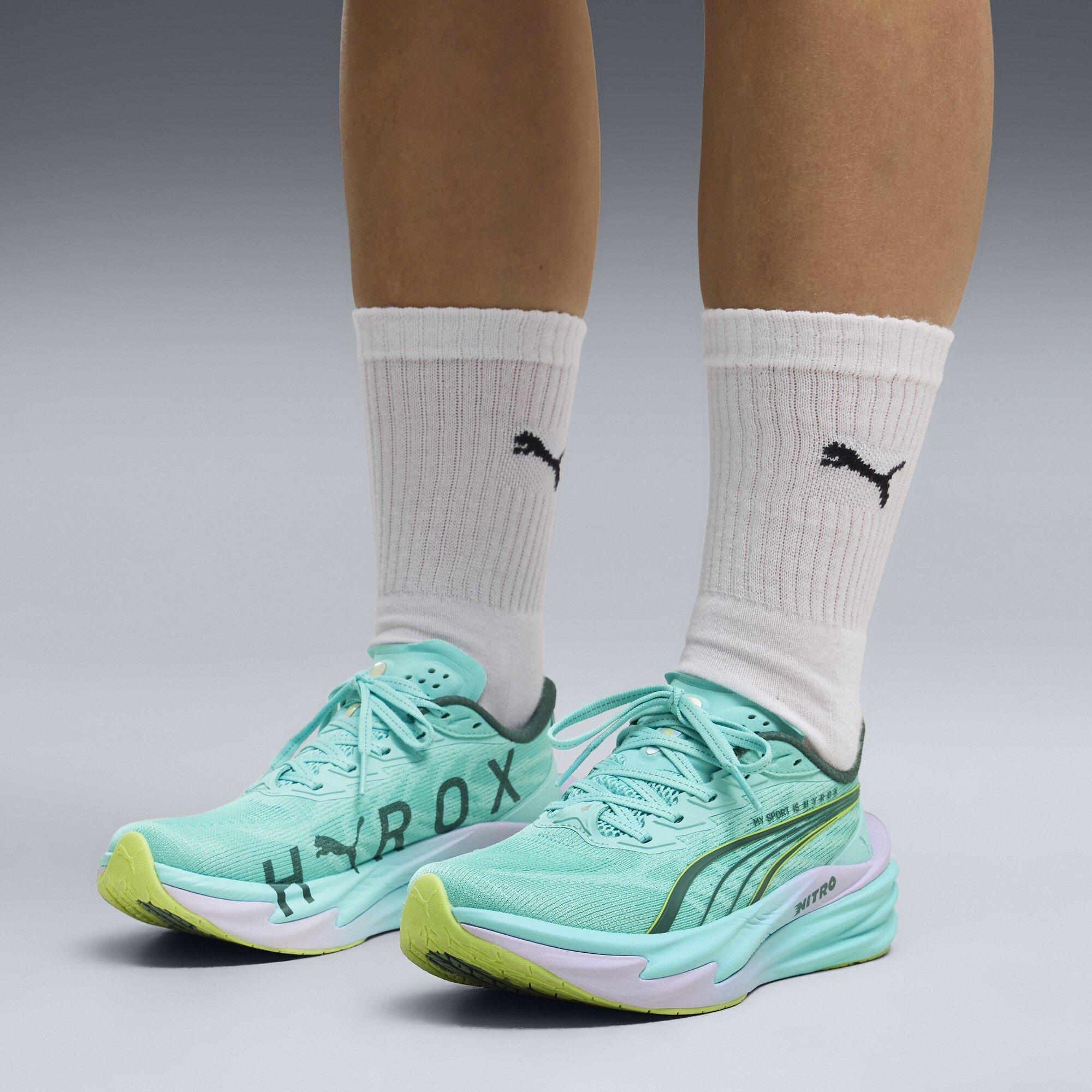 Intense Mint - Puma - Womens Deviate Nitro 4 Running Shoes - 3