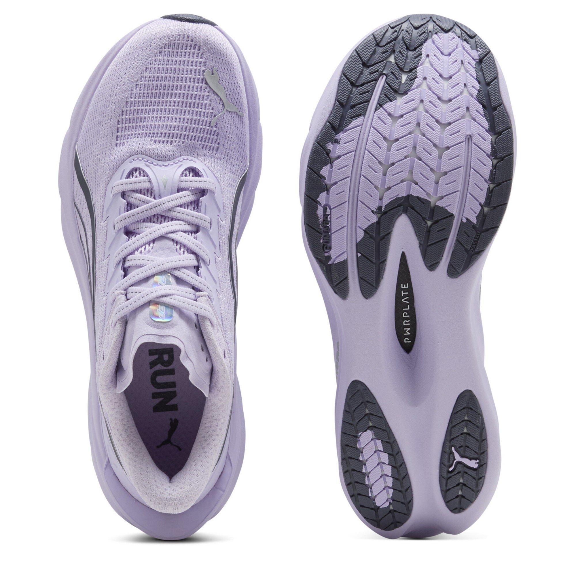Light Lavender - Puma - Womens Deviate Nitro 4 Running Shoes - 3