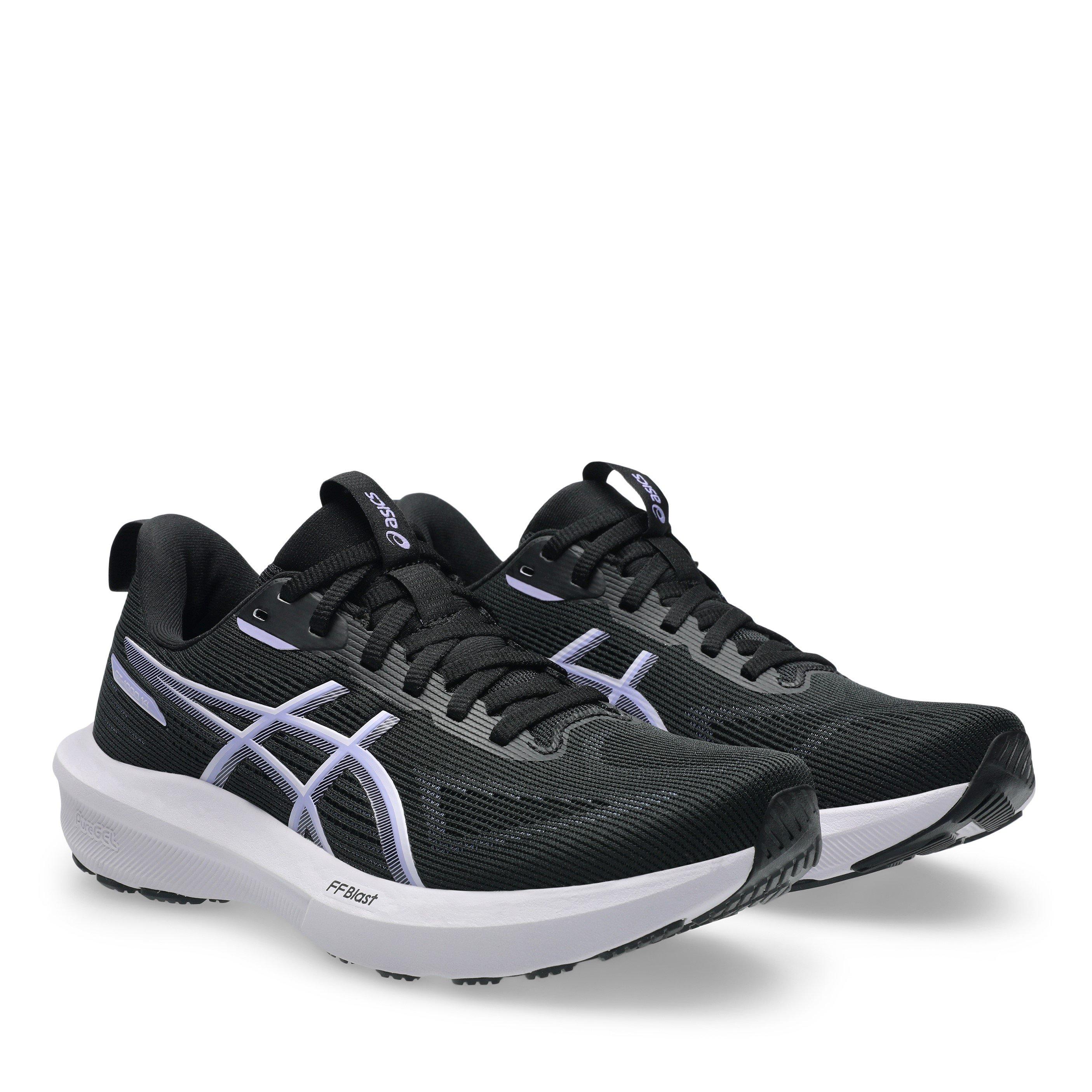 BLACK/LILACHINT - Asics - GT-1000 14 Womens Running Shoes - 4