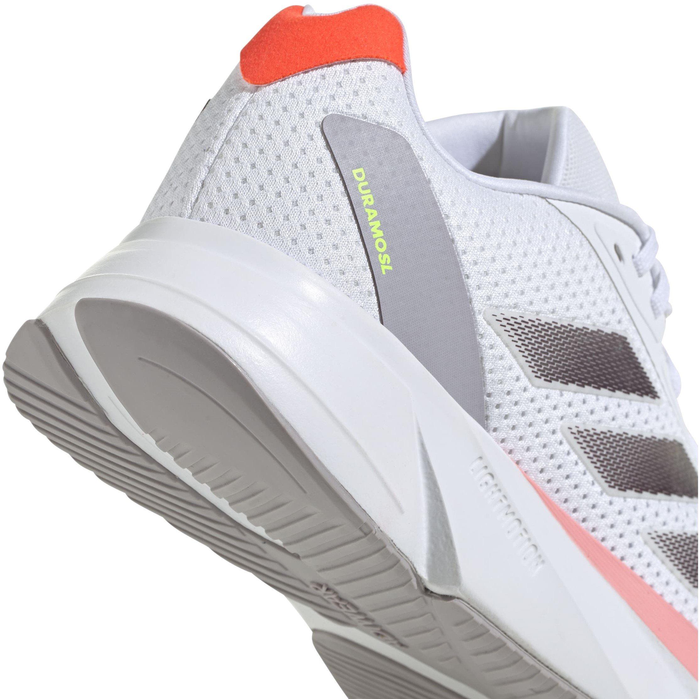 White/Auora/Red - adidas - Duramo Sl M Road Running Shoes Mens - 9