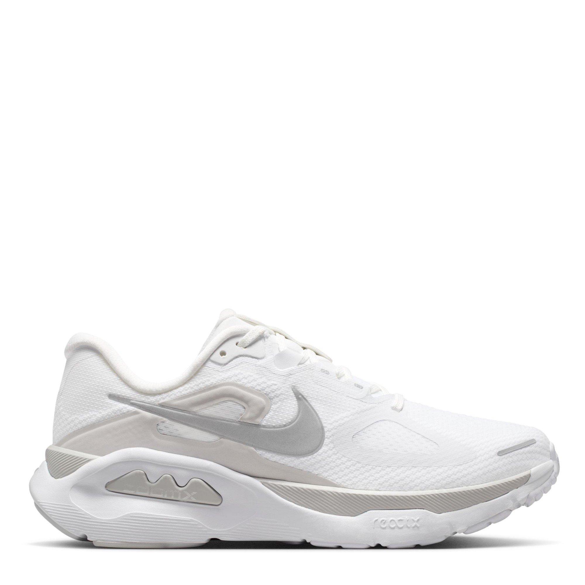 Nike Women's Everyday Running Shoes - White/Silver - 5.5 (39)