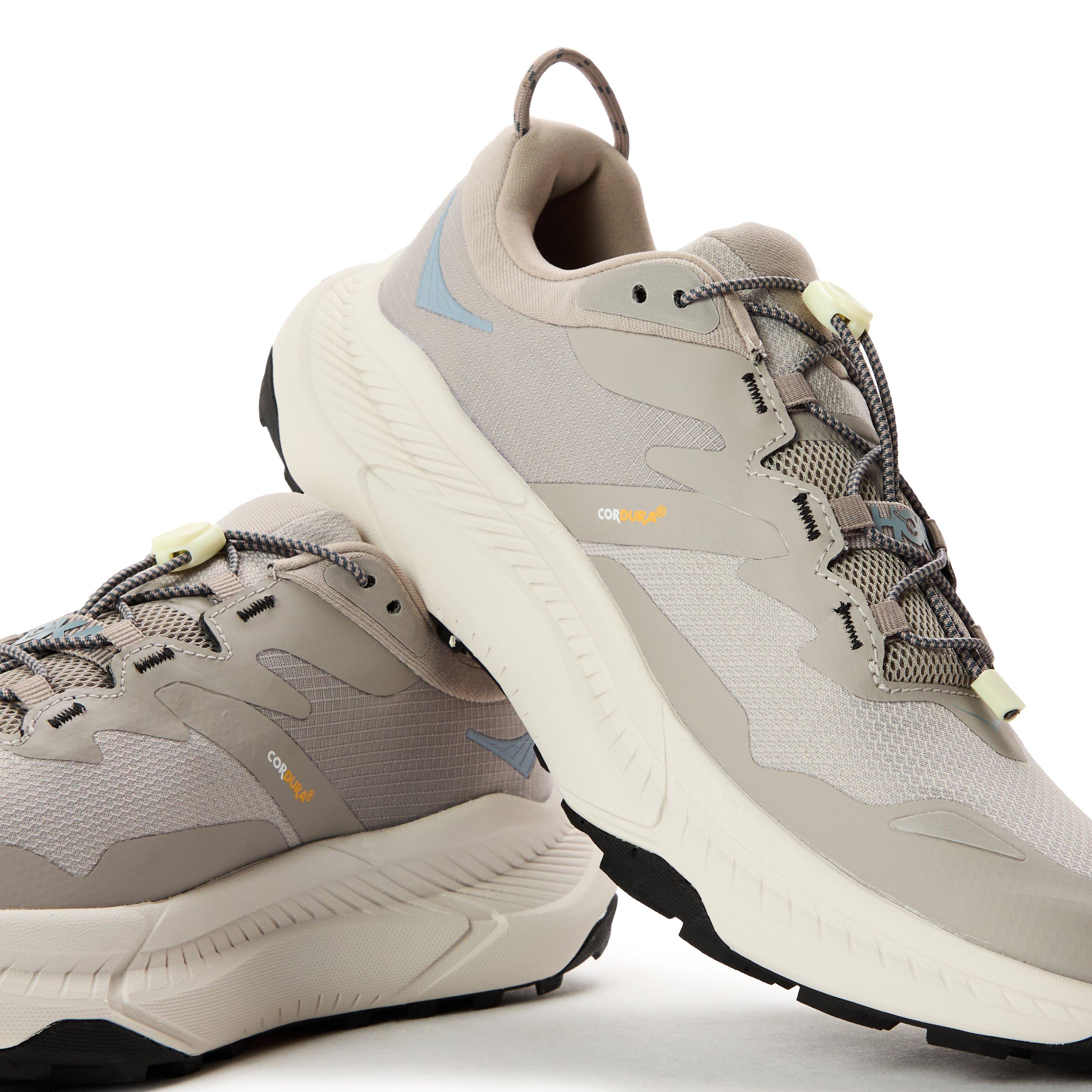 Cement/Stucco - Hoka - Men's Transport GTX Off-Road Trail Running Shoes - 4