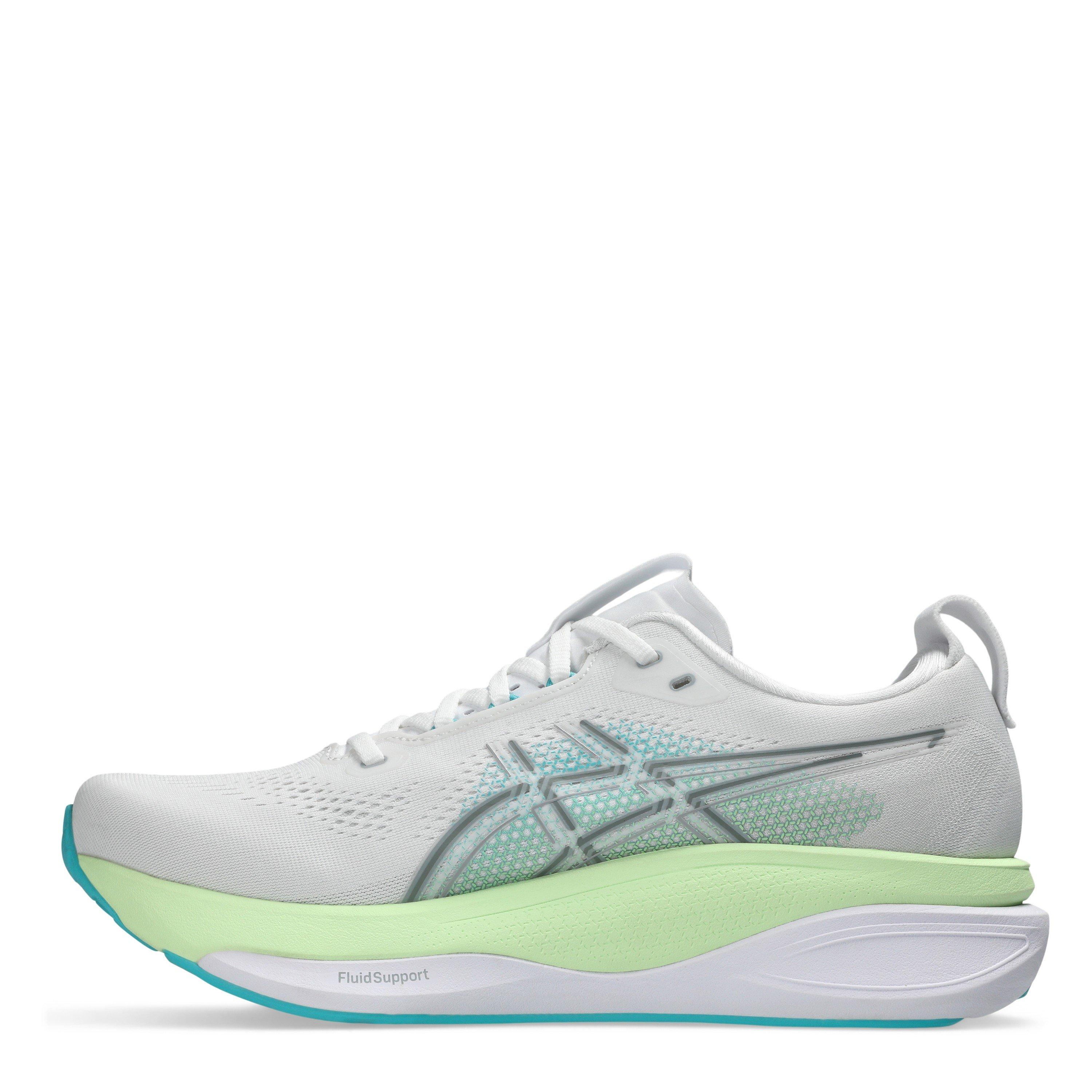 White/Aqua - Asics - ASICS Gel-Kayano 33 Mens Running Shoes - 2